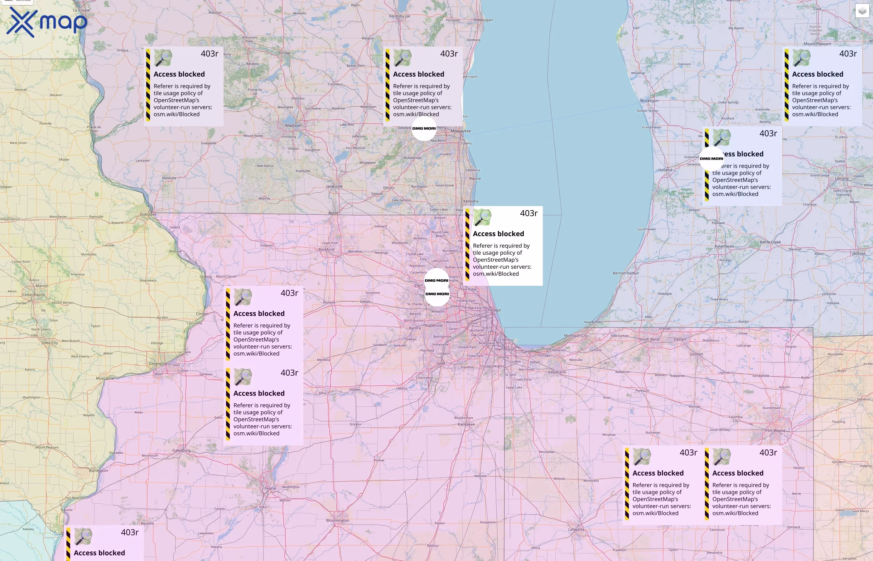 DMG MORI street hotspots