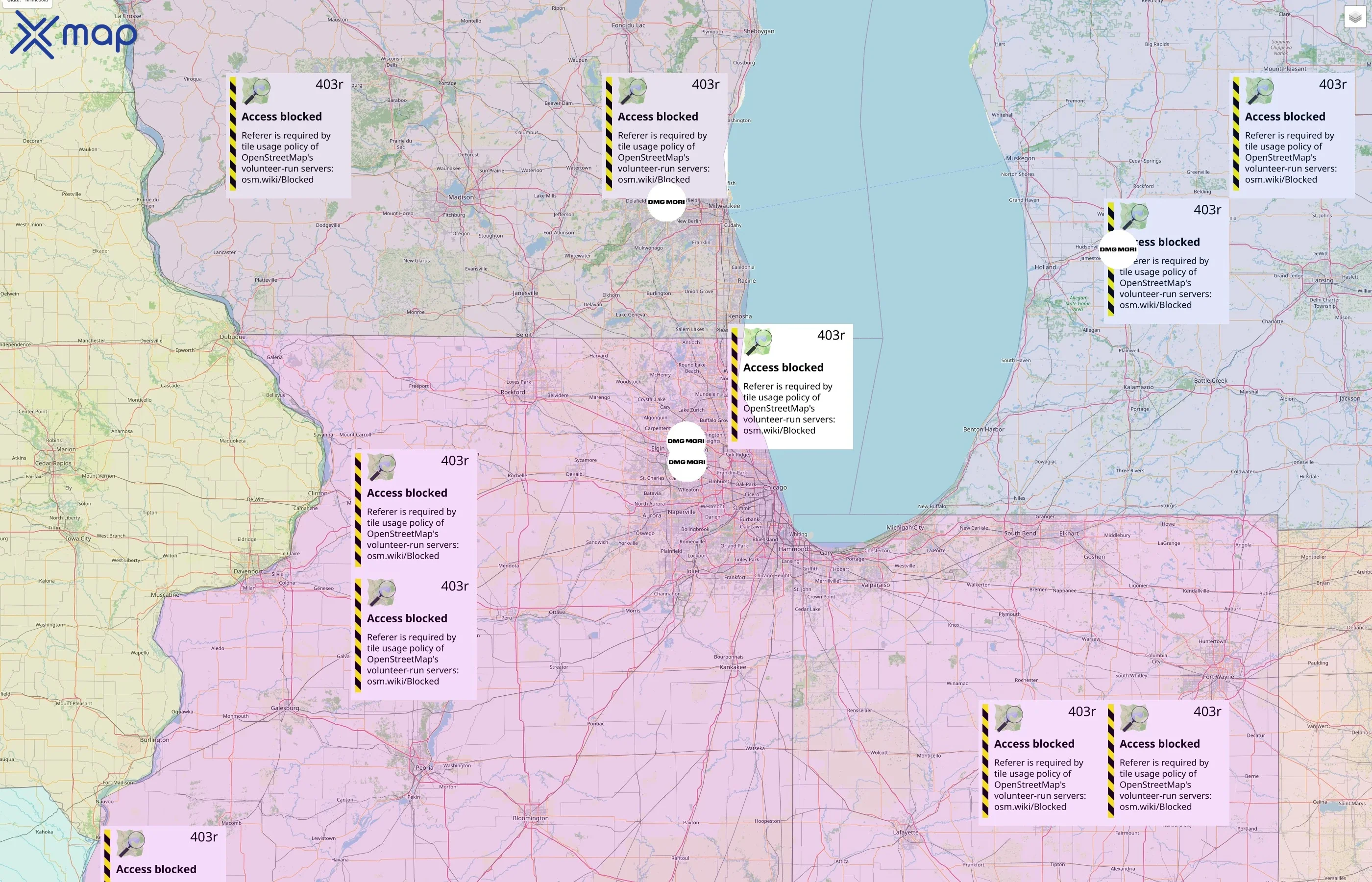 DMG MORI street hotspots