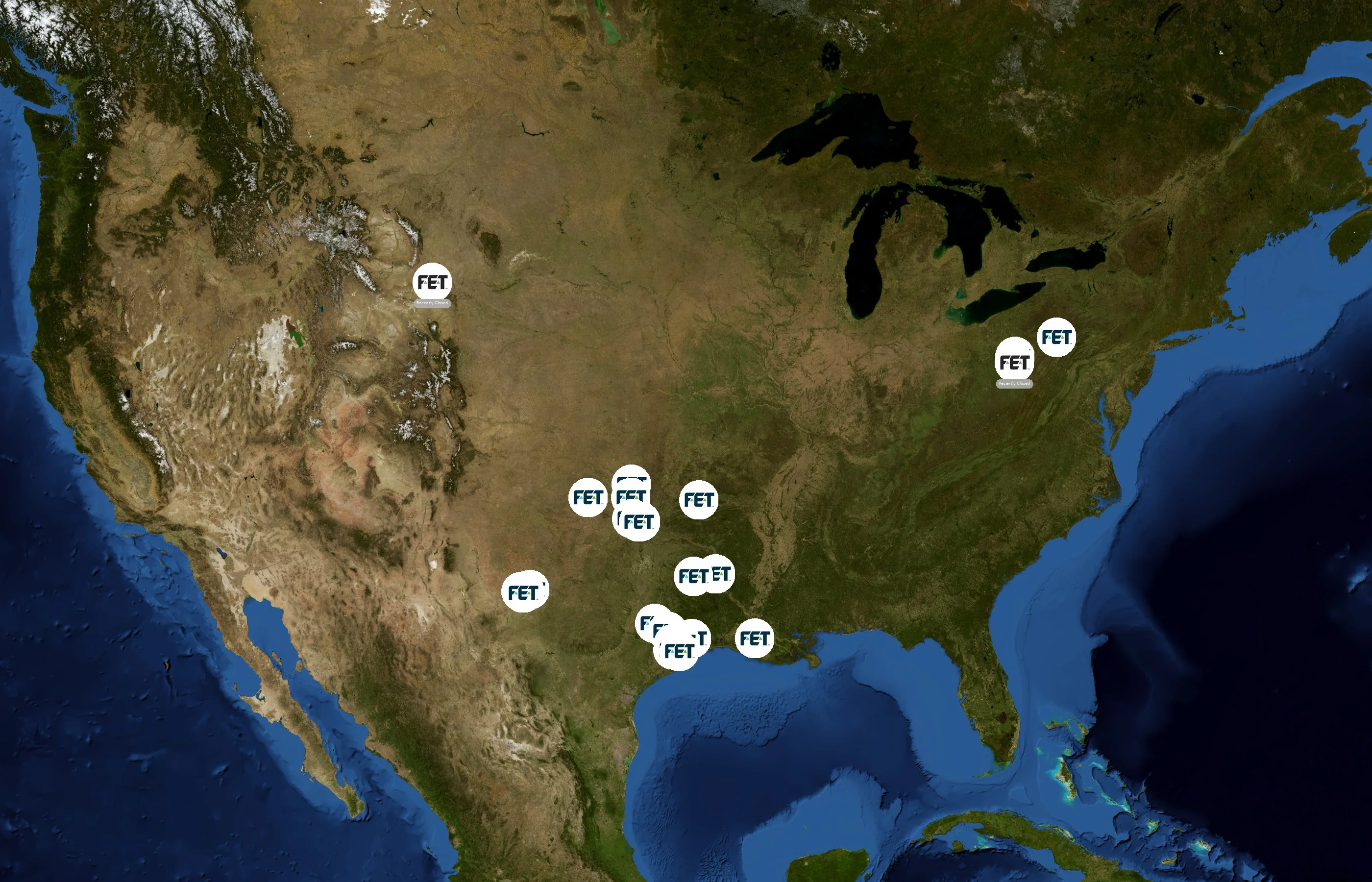 Forum Energy Technologies state distribution