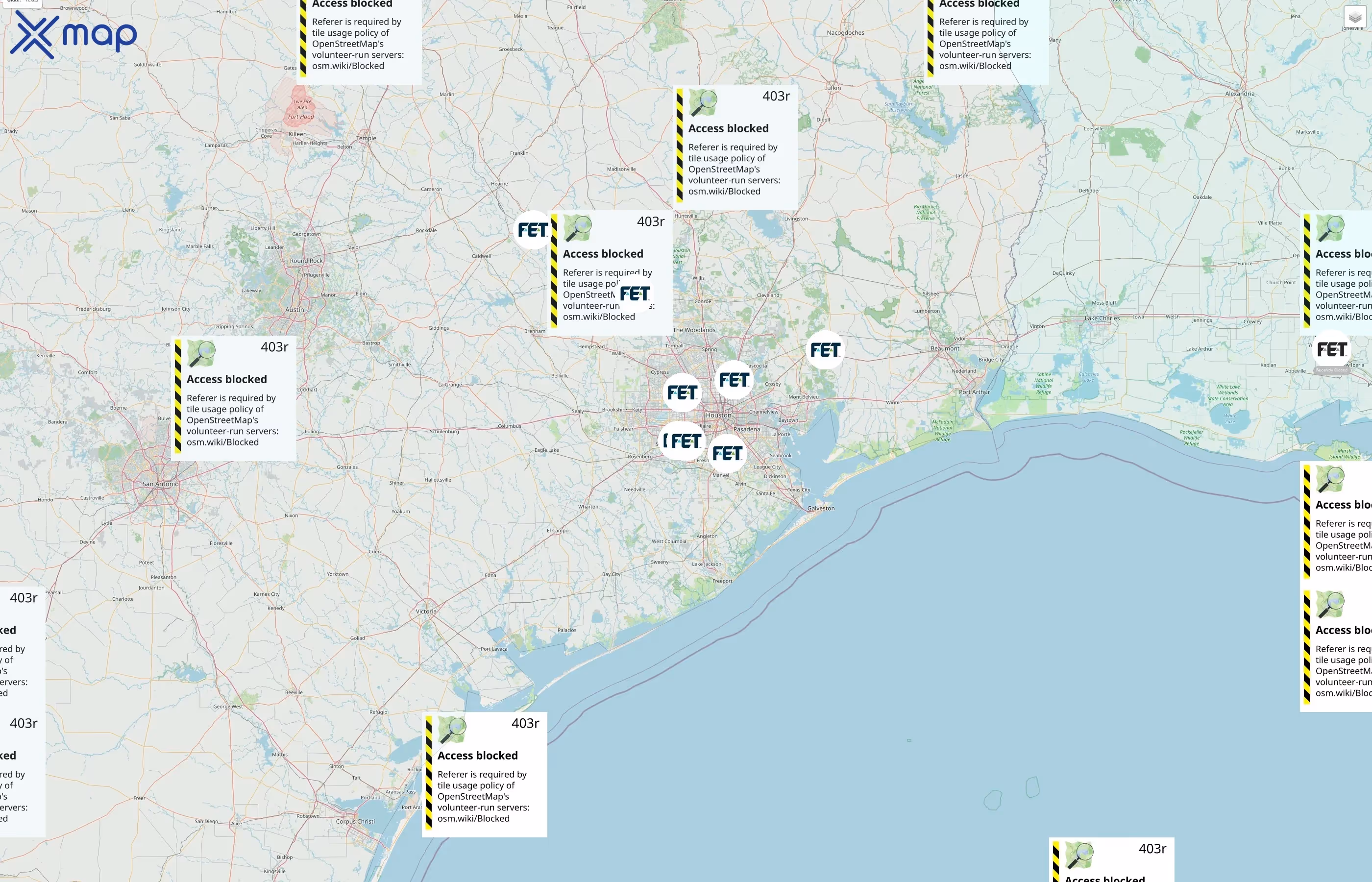 Forum Energy Technologies street hotspots