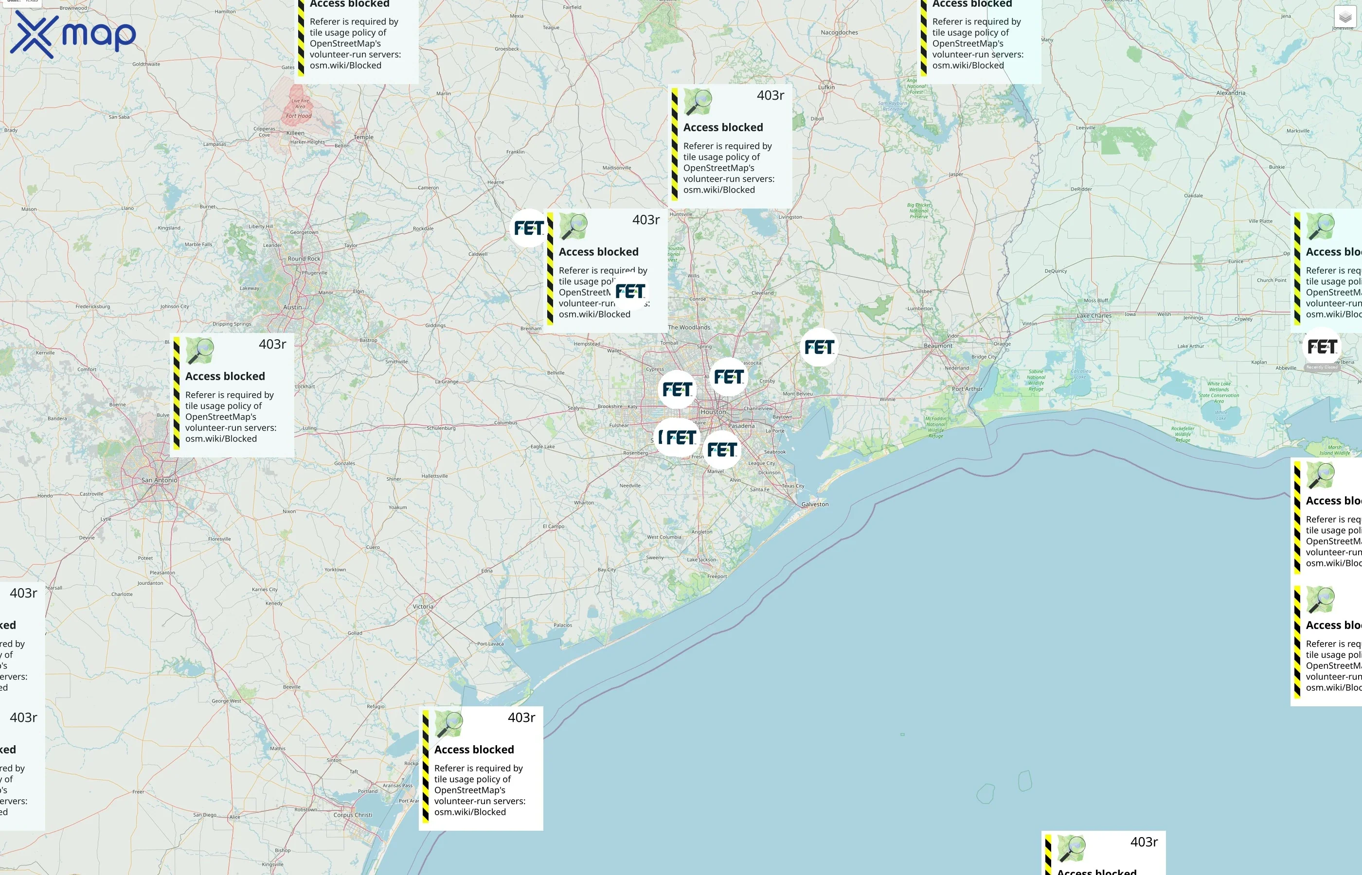 Forum Energy Technologies street hotspots