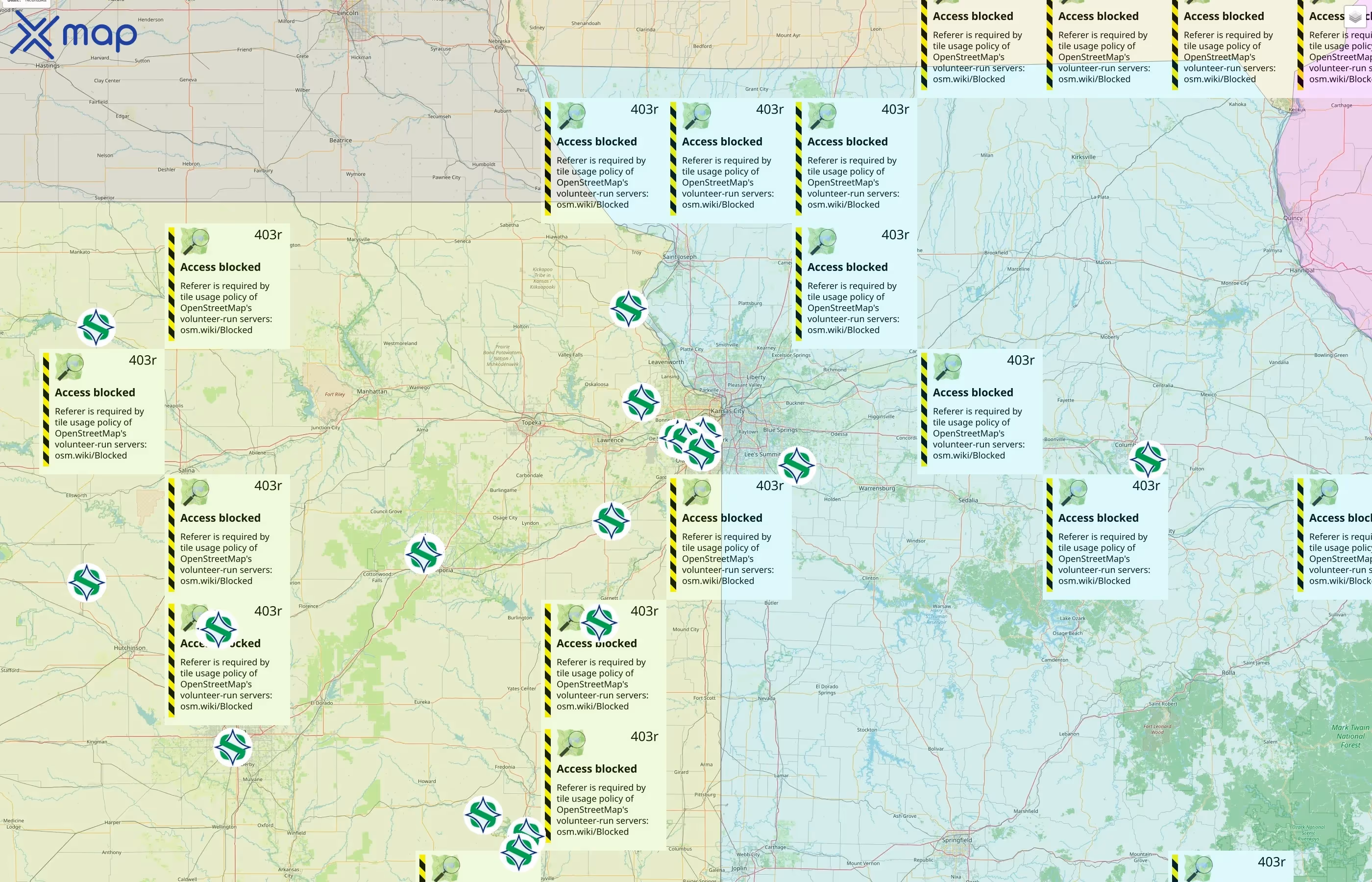 Southern Star Central Gas Pipeline street hotspots