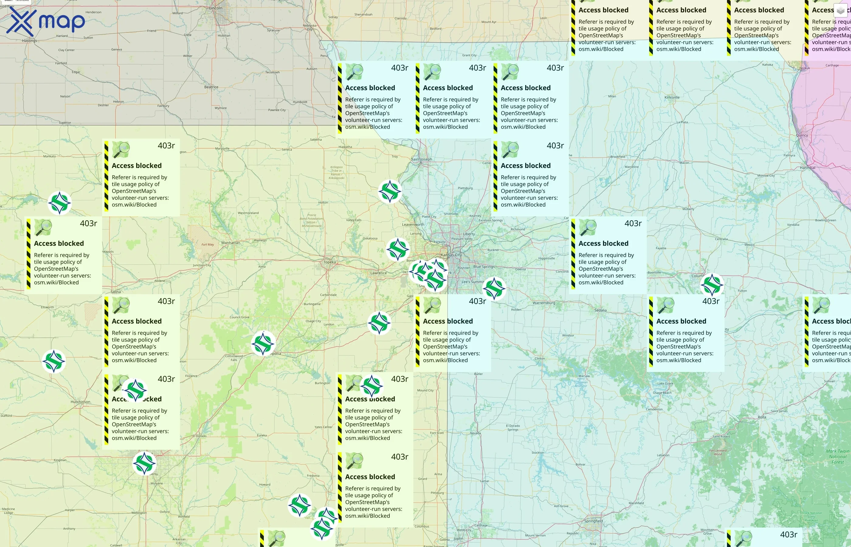 Southern Star Central Gas Pipeline street hotspots