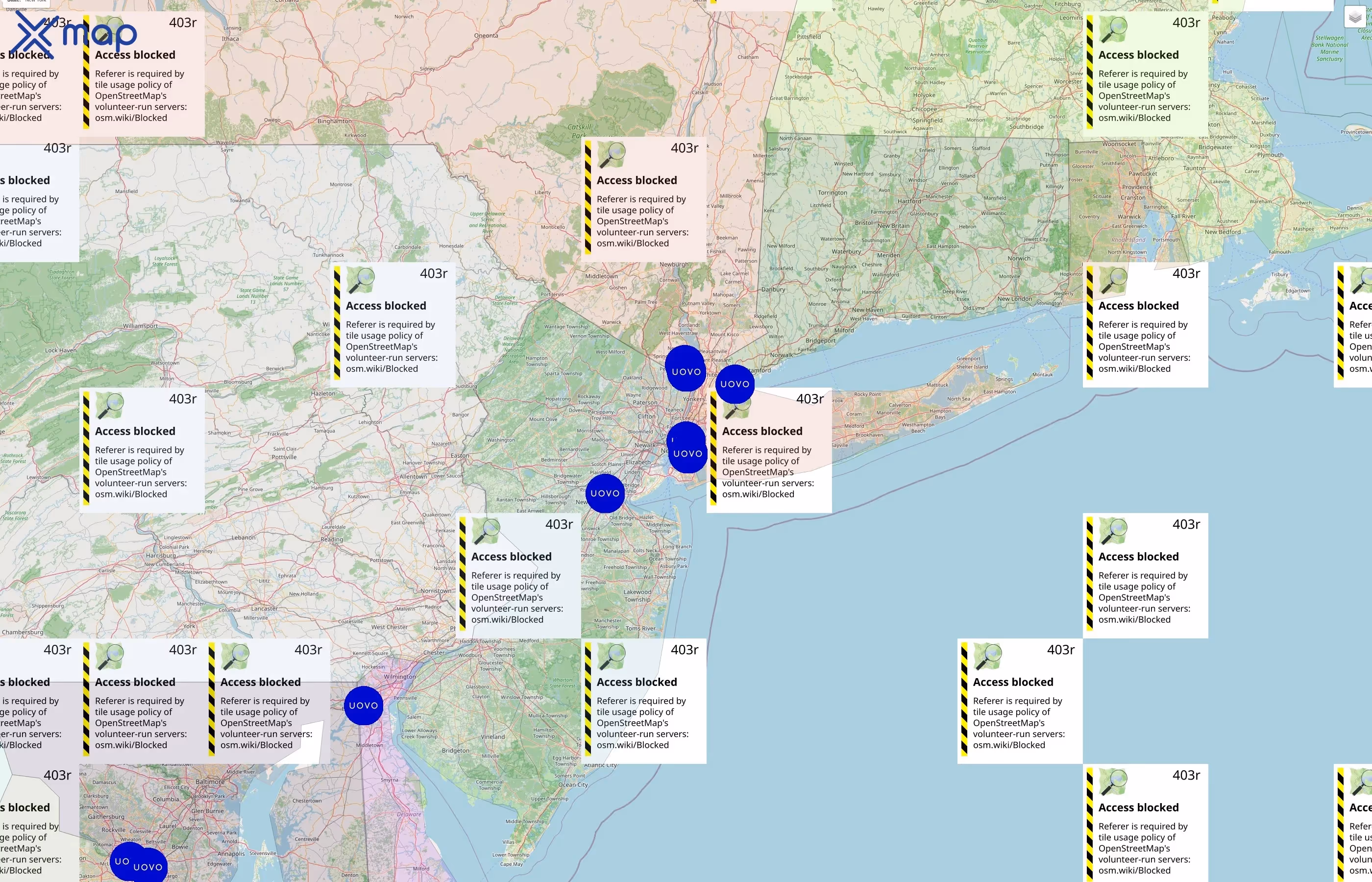 UOVO street hotspots