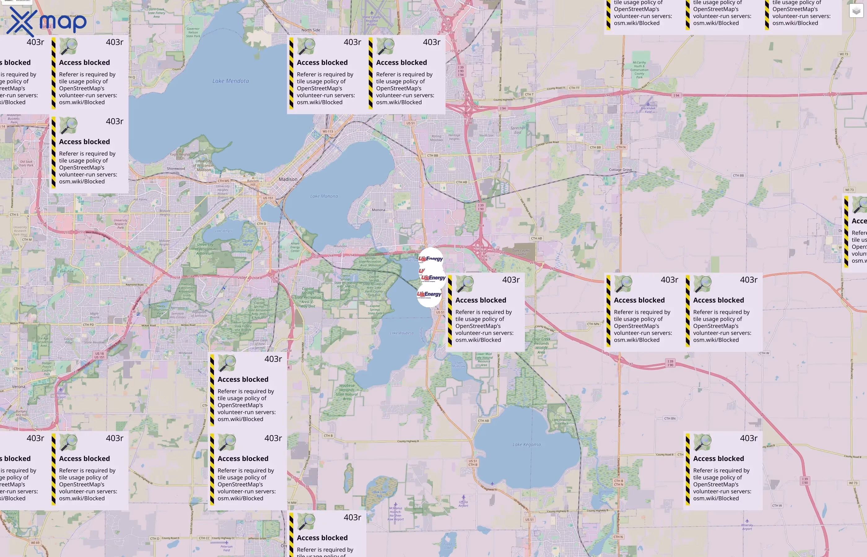 U.S. Energy traffic data