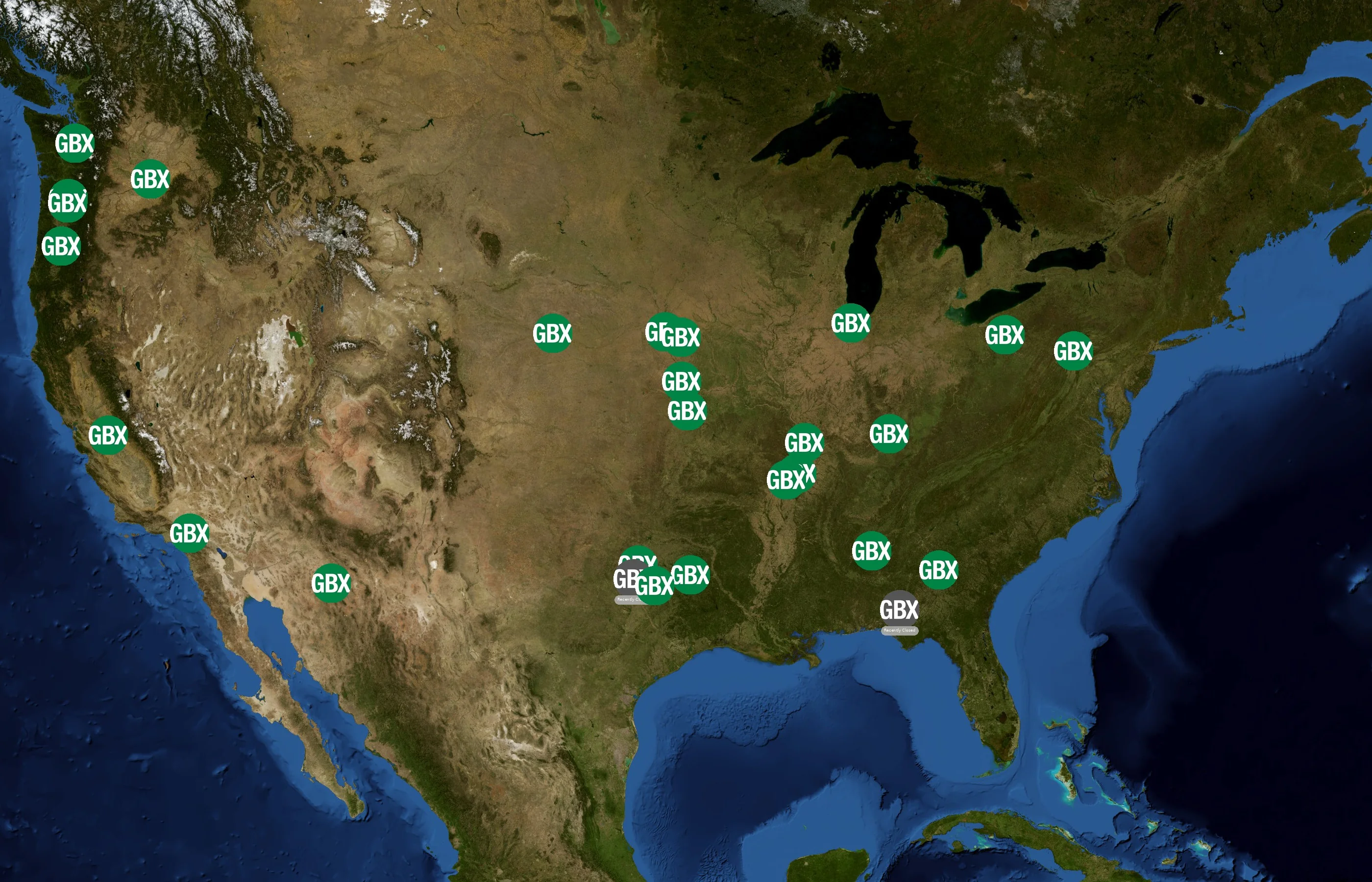 The Greenbrier Companies state distribution