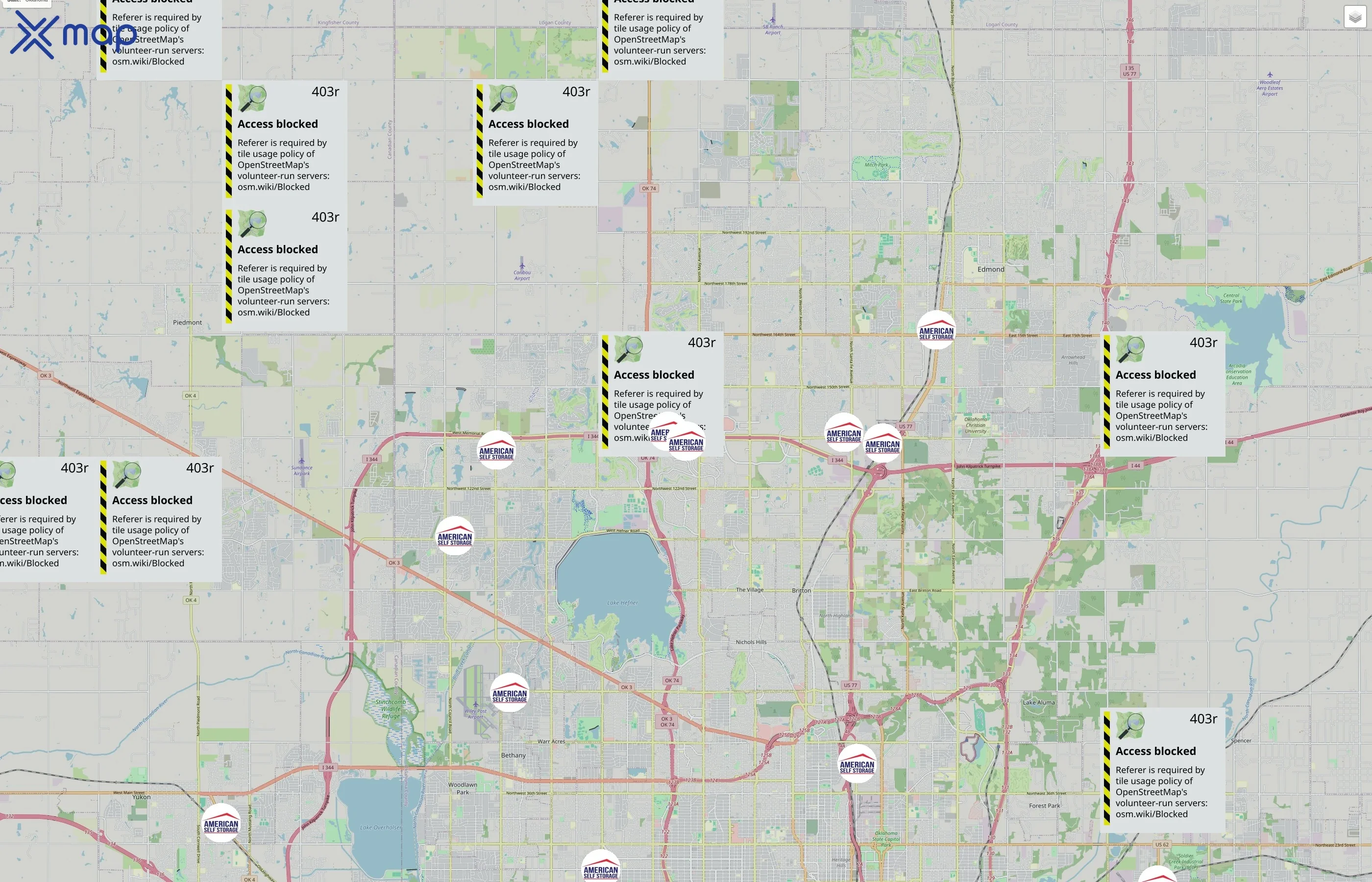 American Self Storage traffic data