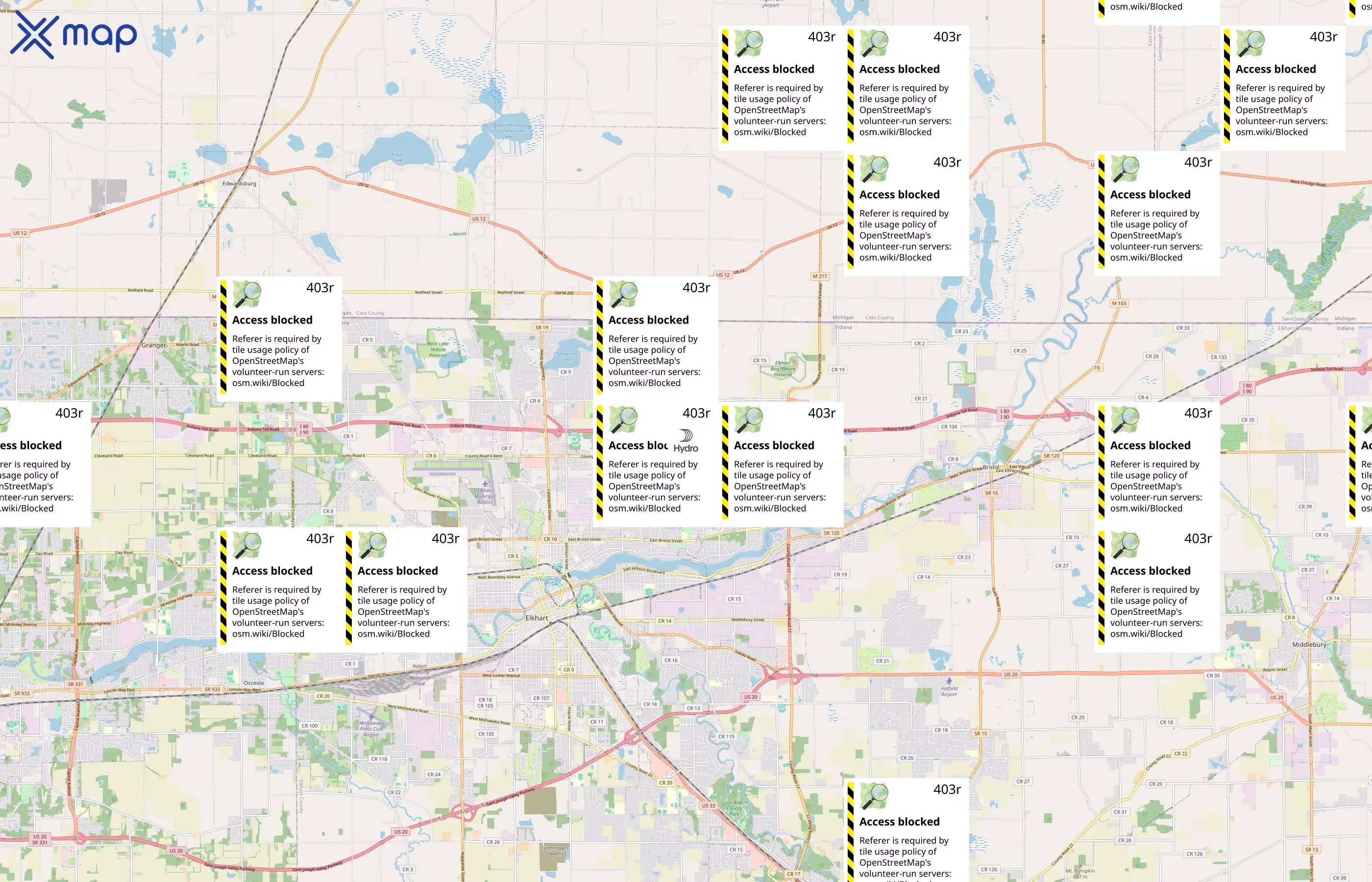 Hydro area coverage