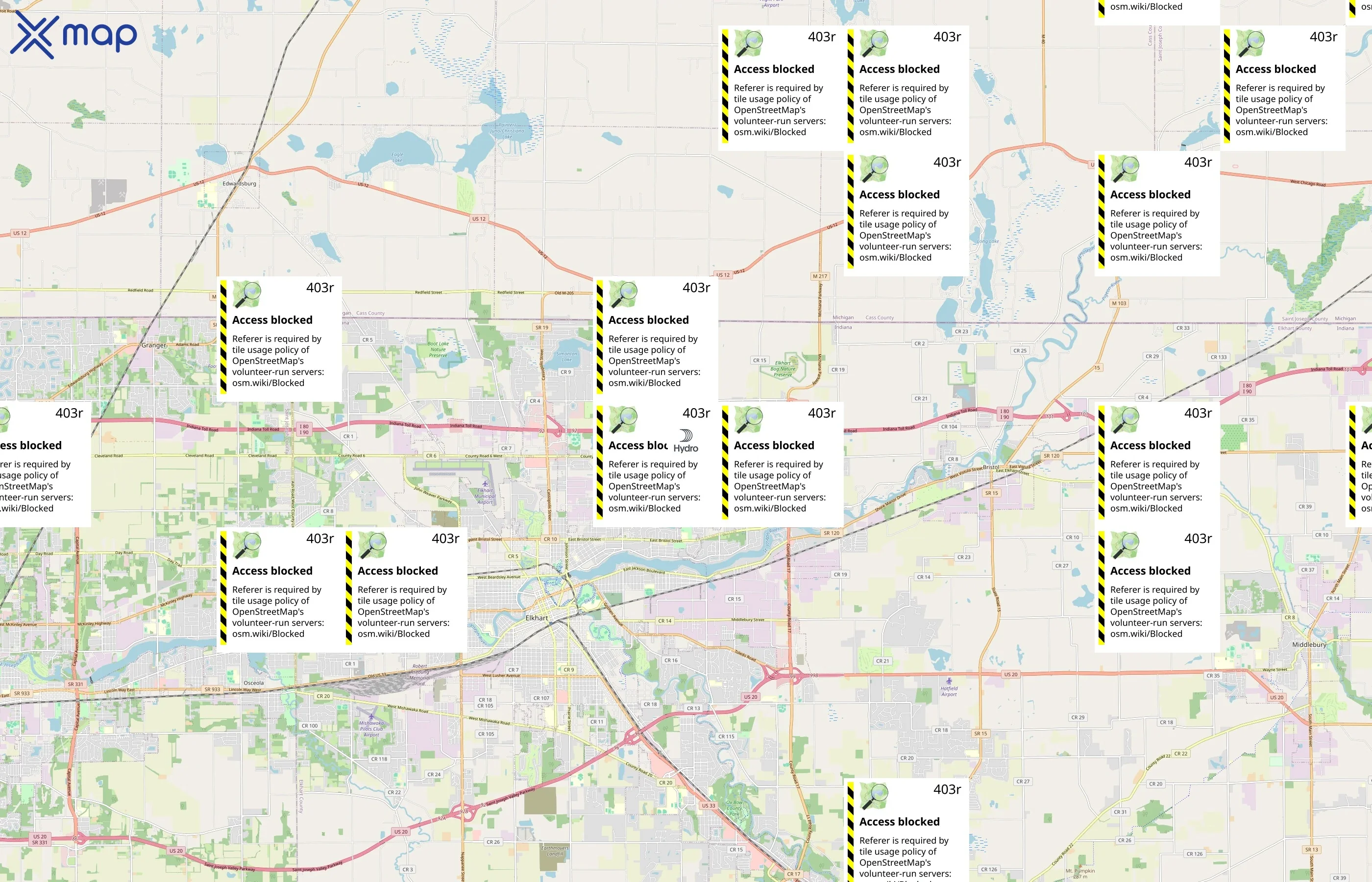 Hydro area coverage