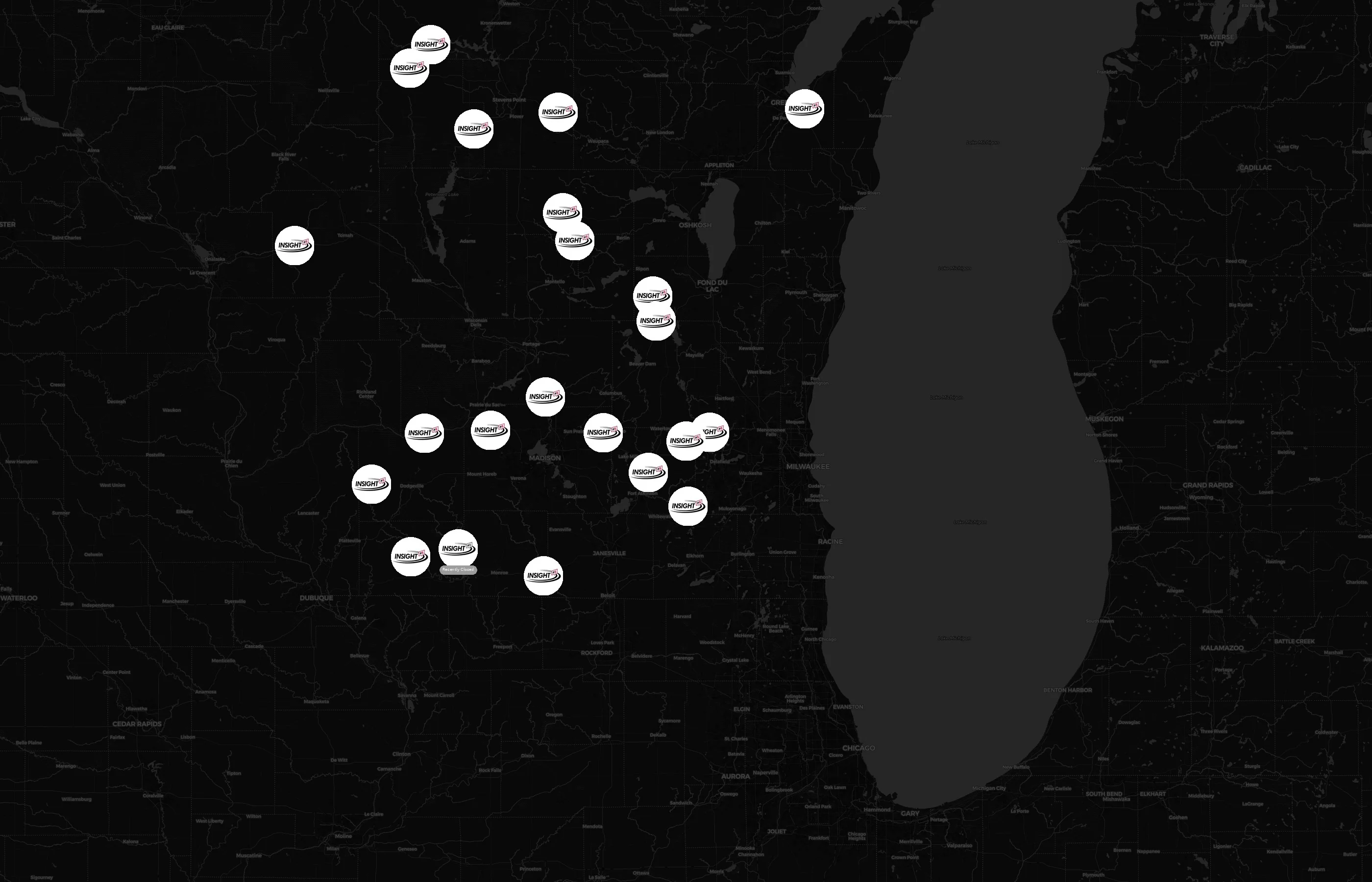 Insight FS city distribution