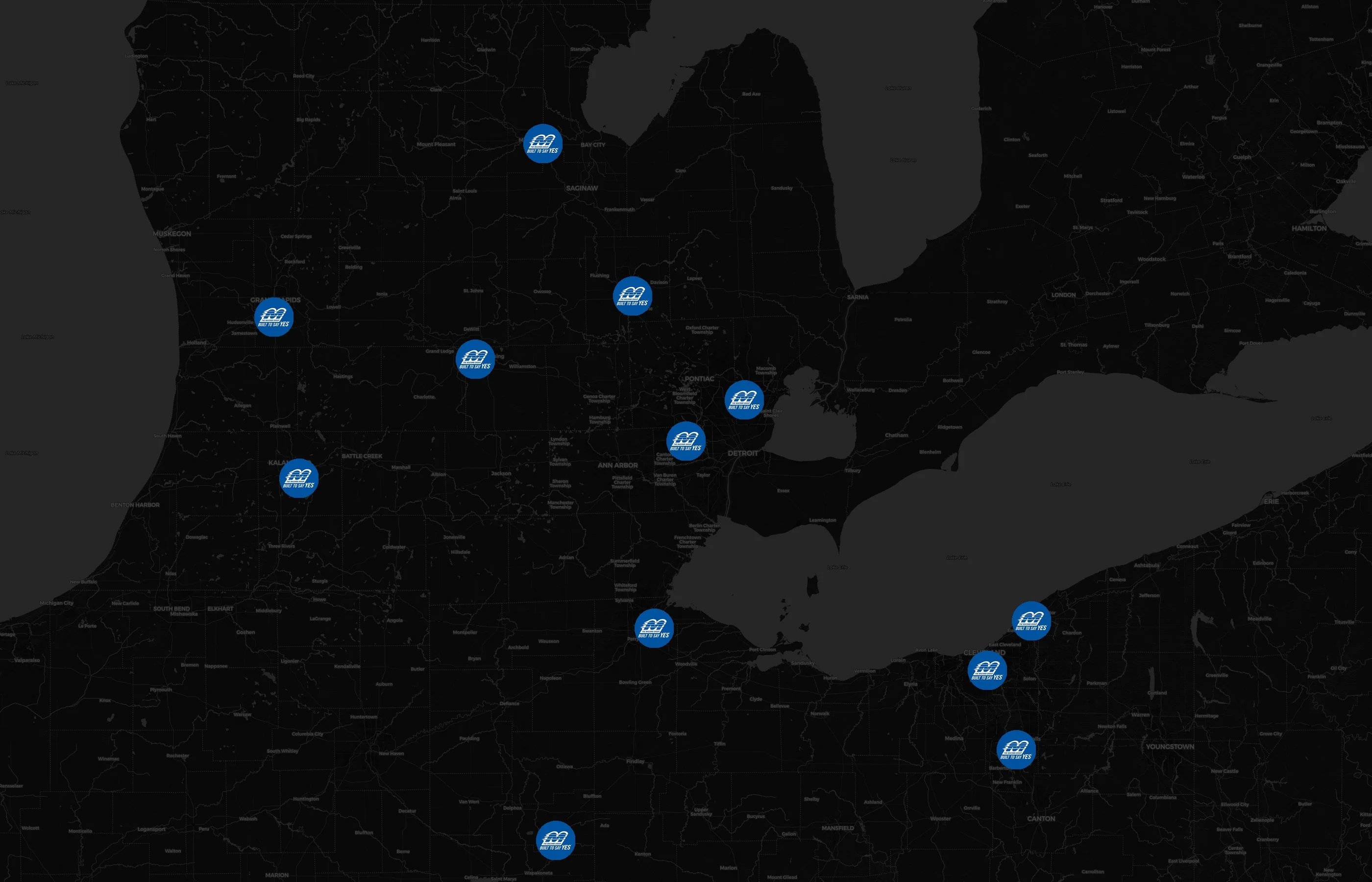 The Macomb Group city distribution