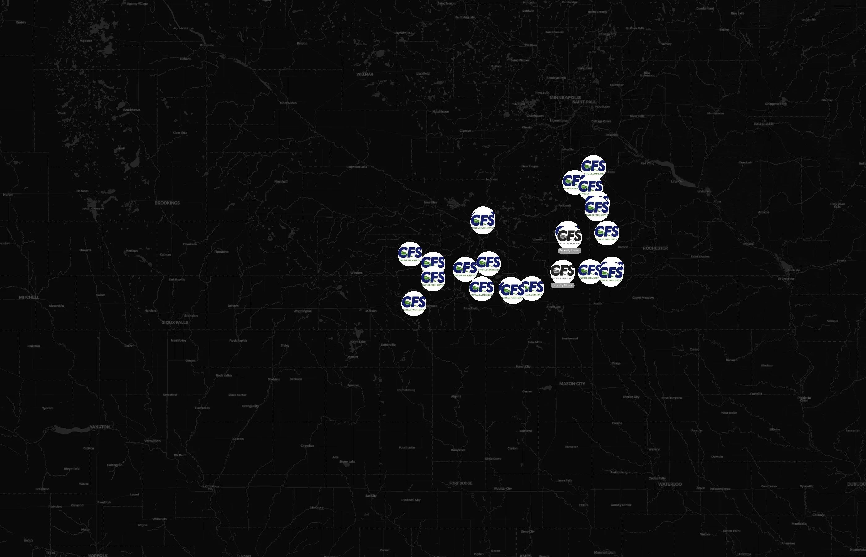 Central Farm Service city distribution