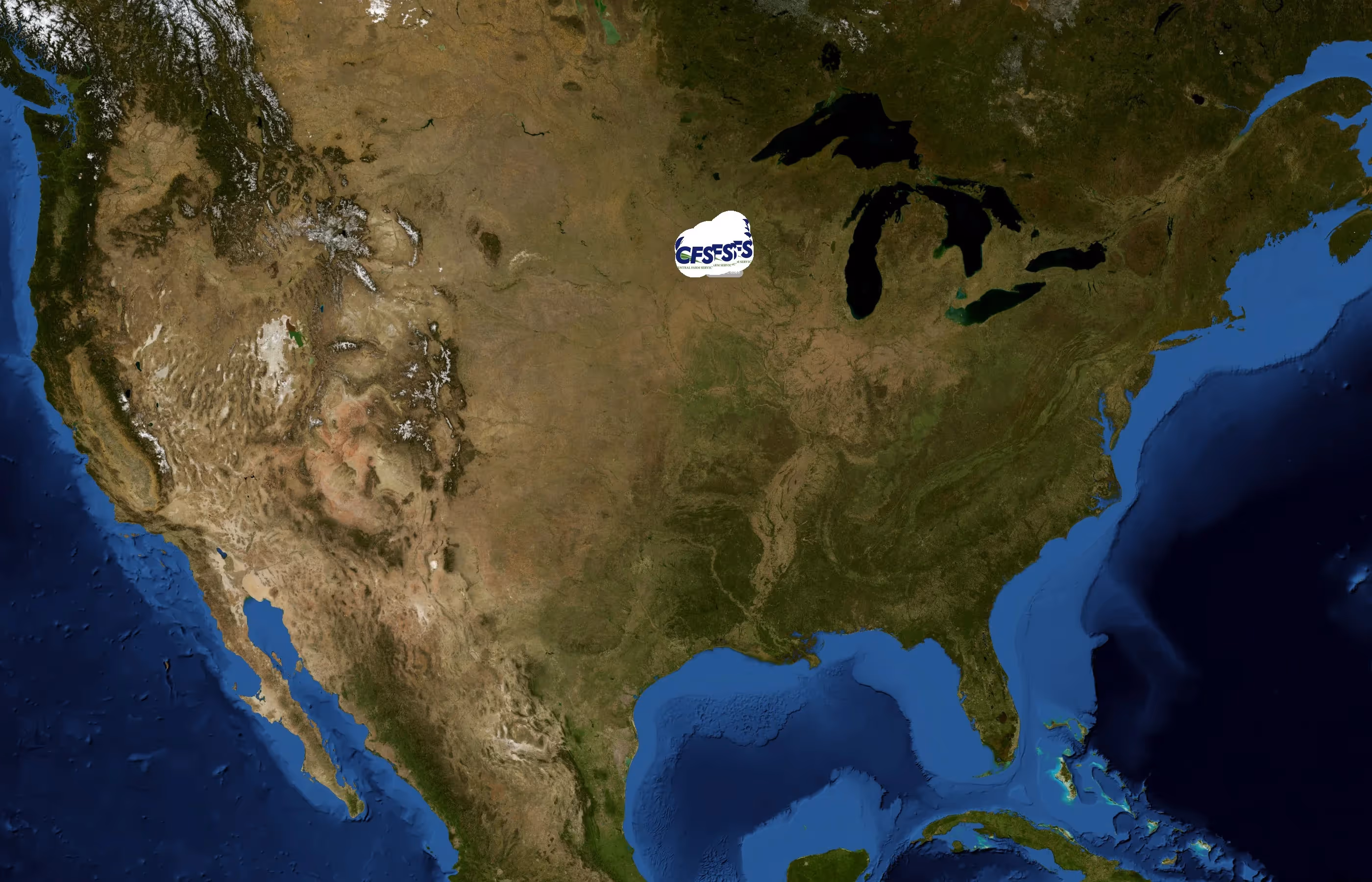 Central Farm Service state distribution