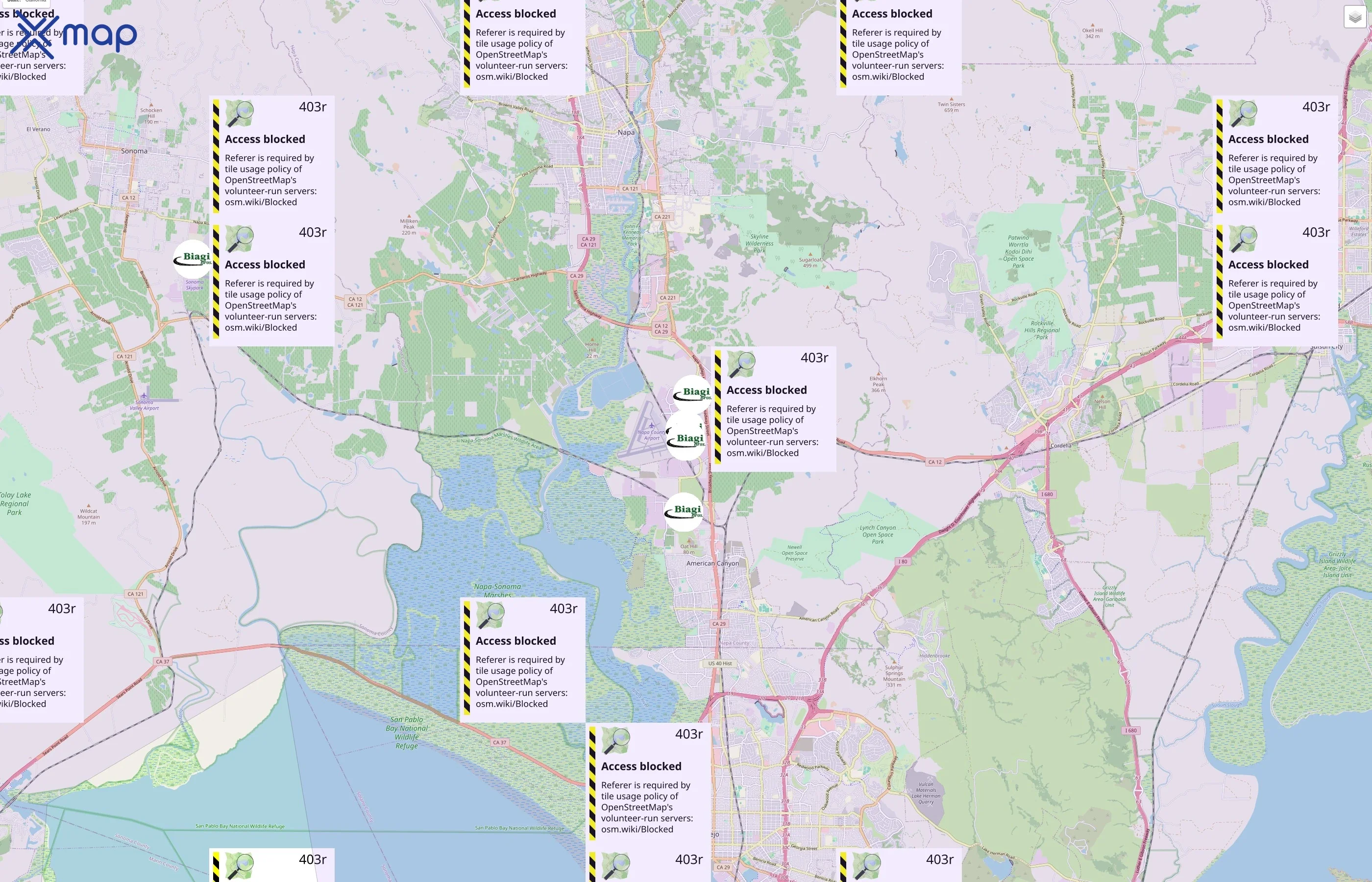 Biagi Bros. traffic data