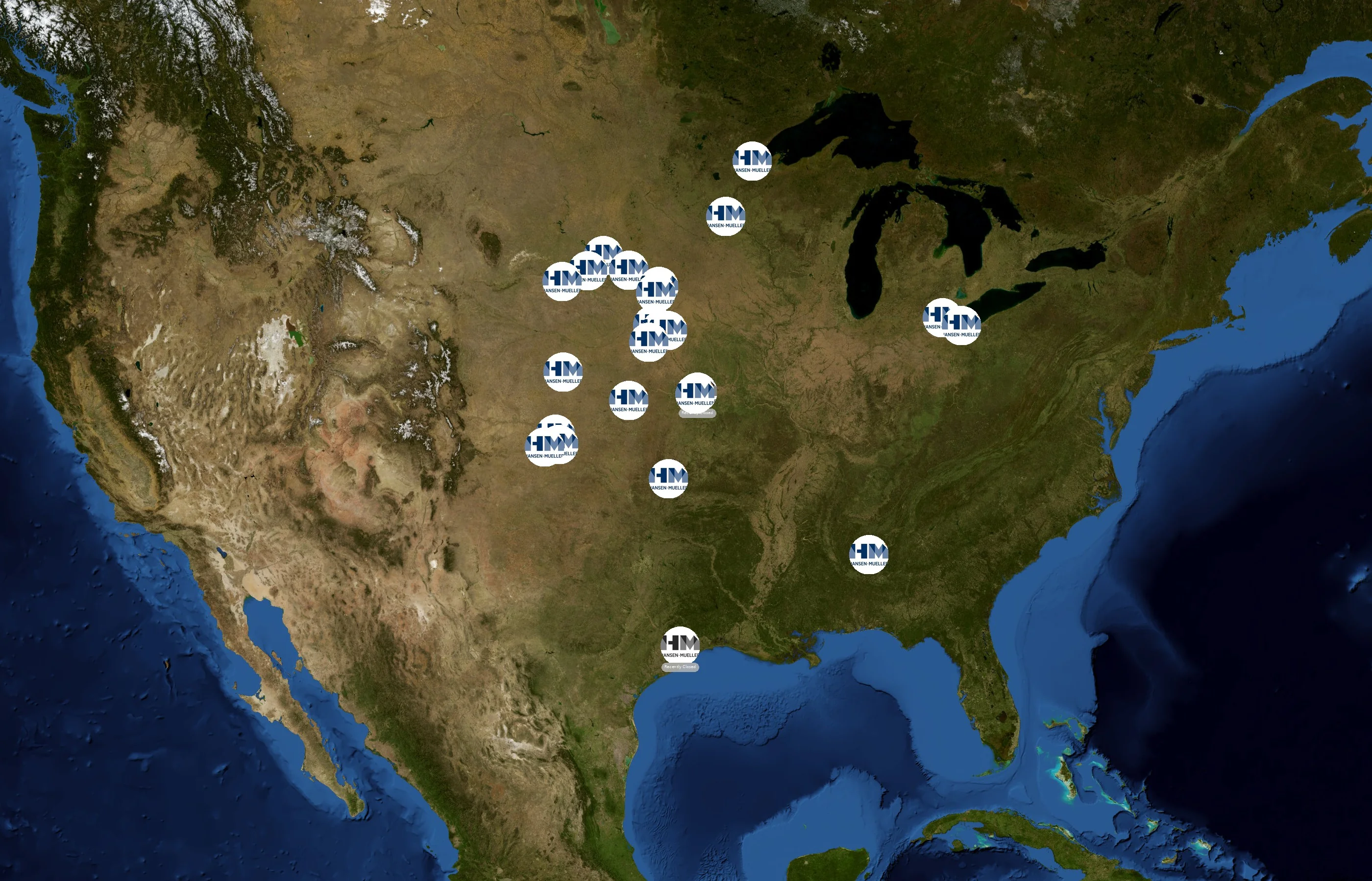 Hansen-Mueller state distribution