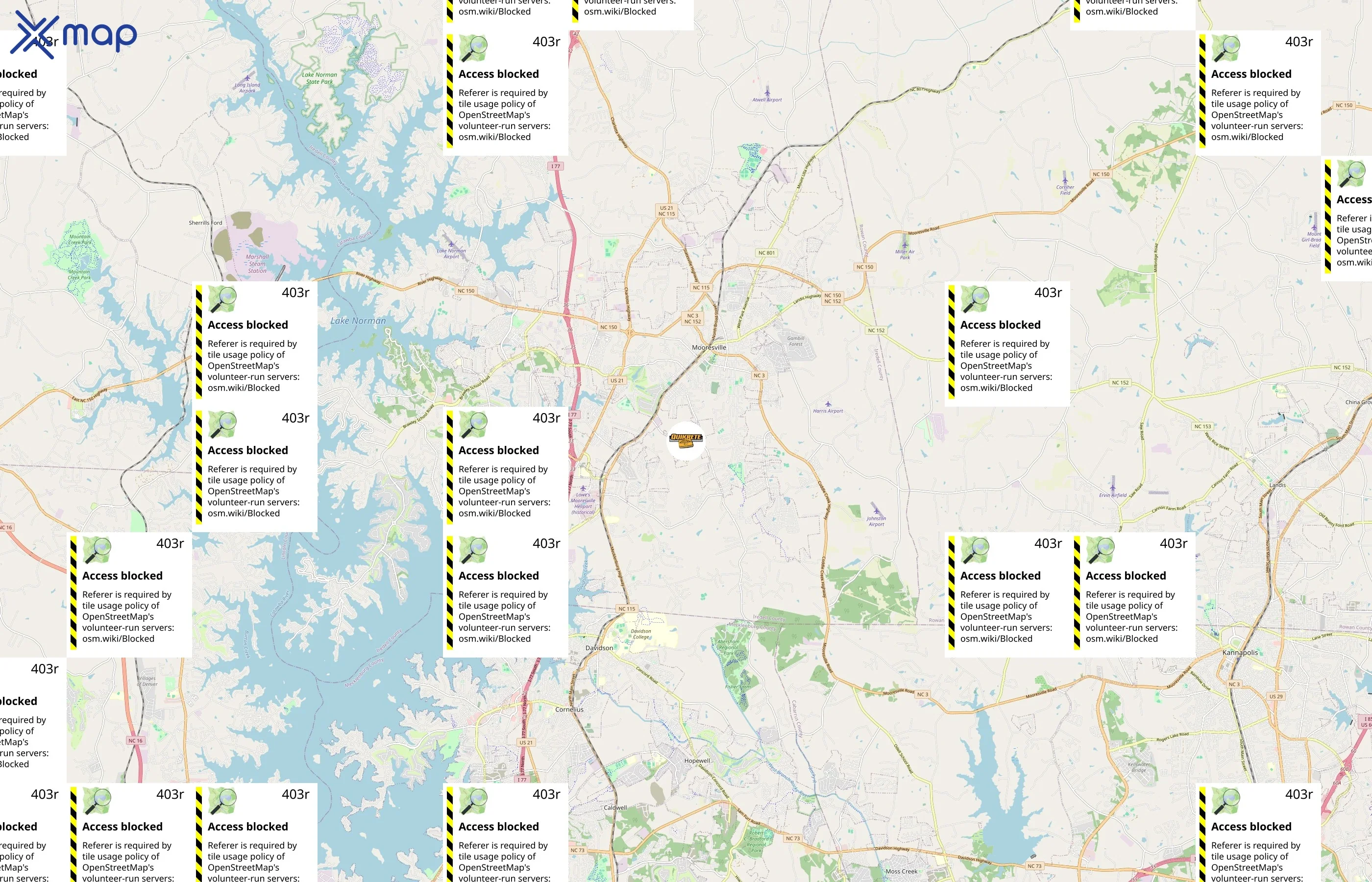 The Quikrete Companies area coverage