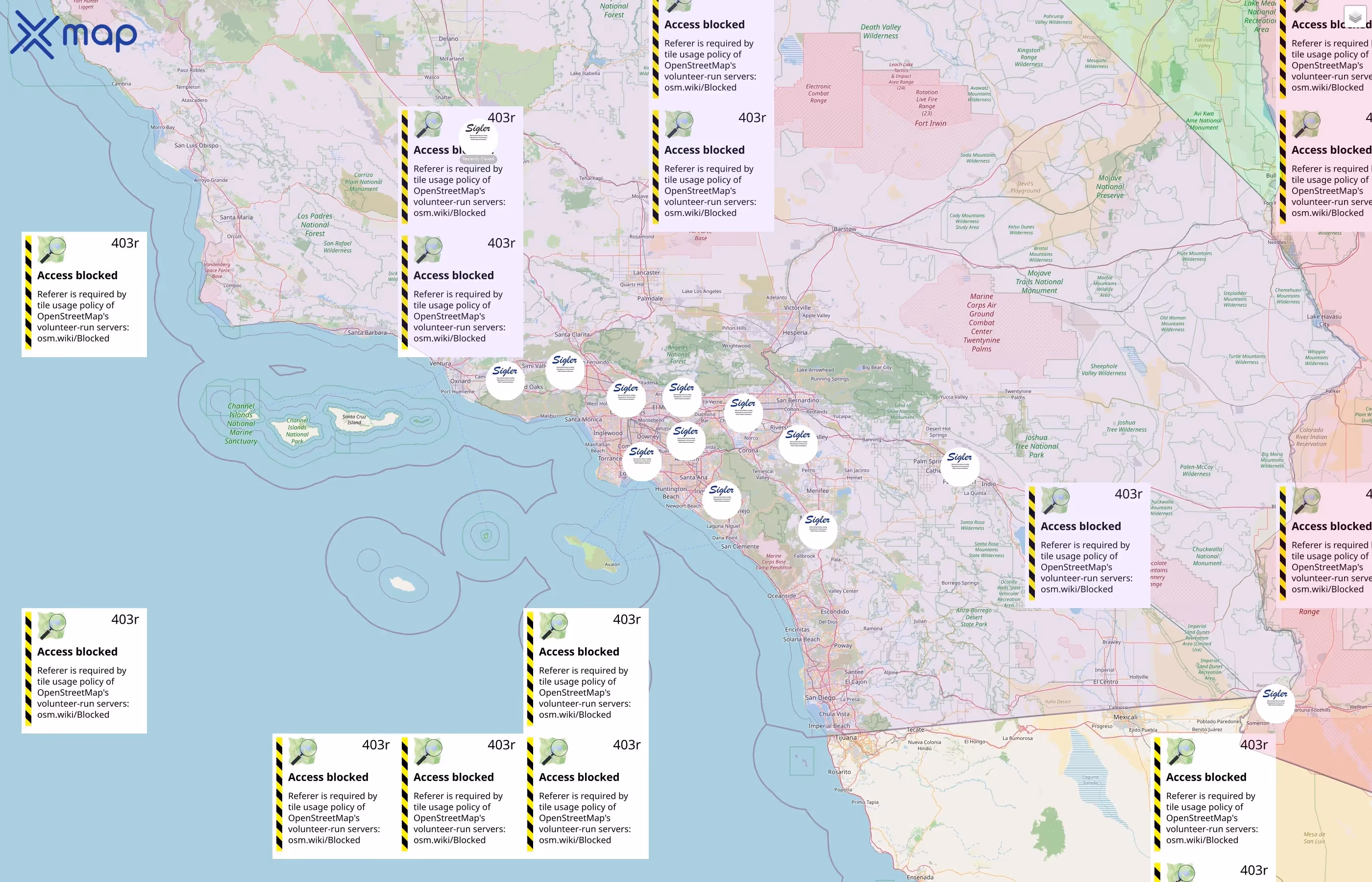 Russell Sigler Inc street hotspots