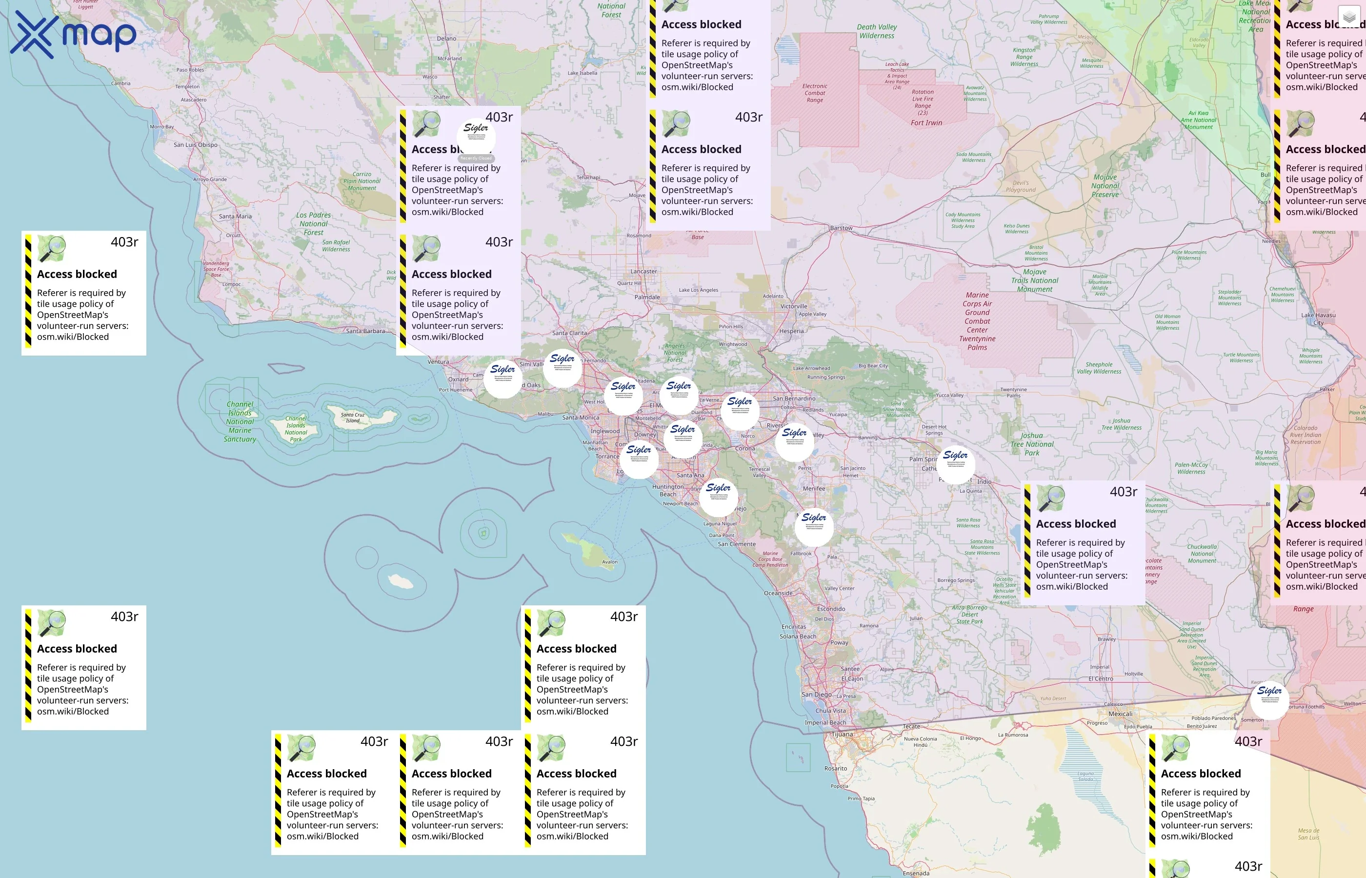 Russell Sigler Inc street hotspots