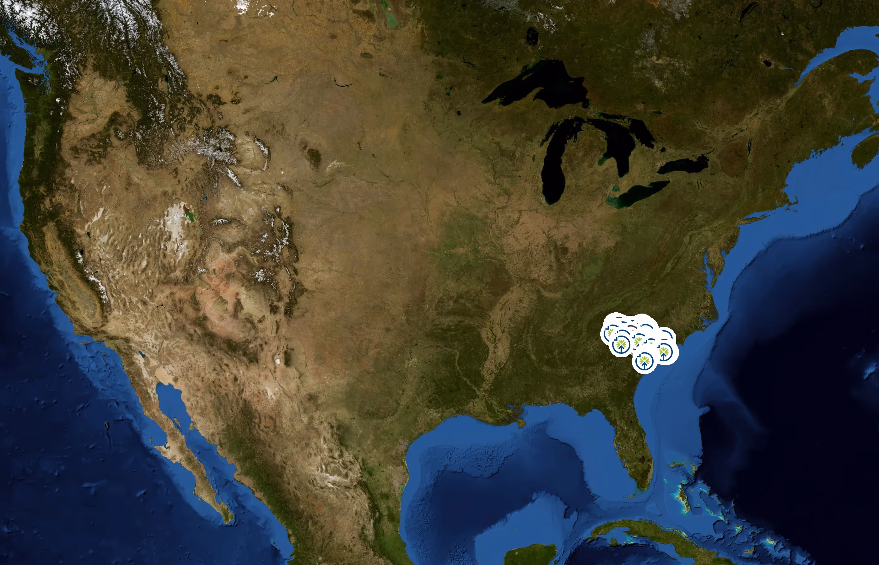 South Carolina Department of Environmental Services state distribution