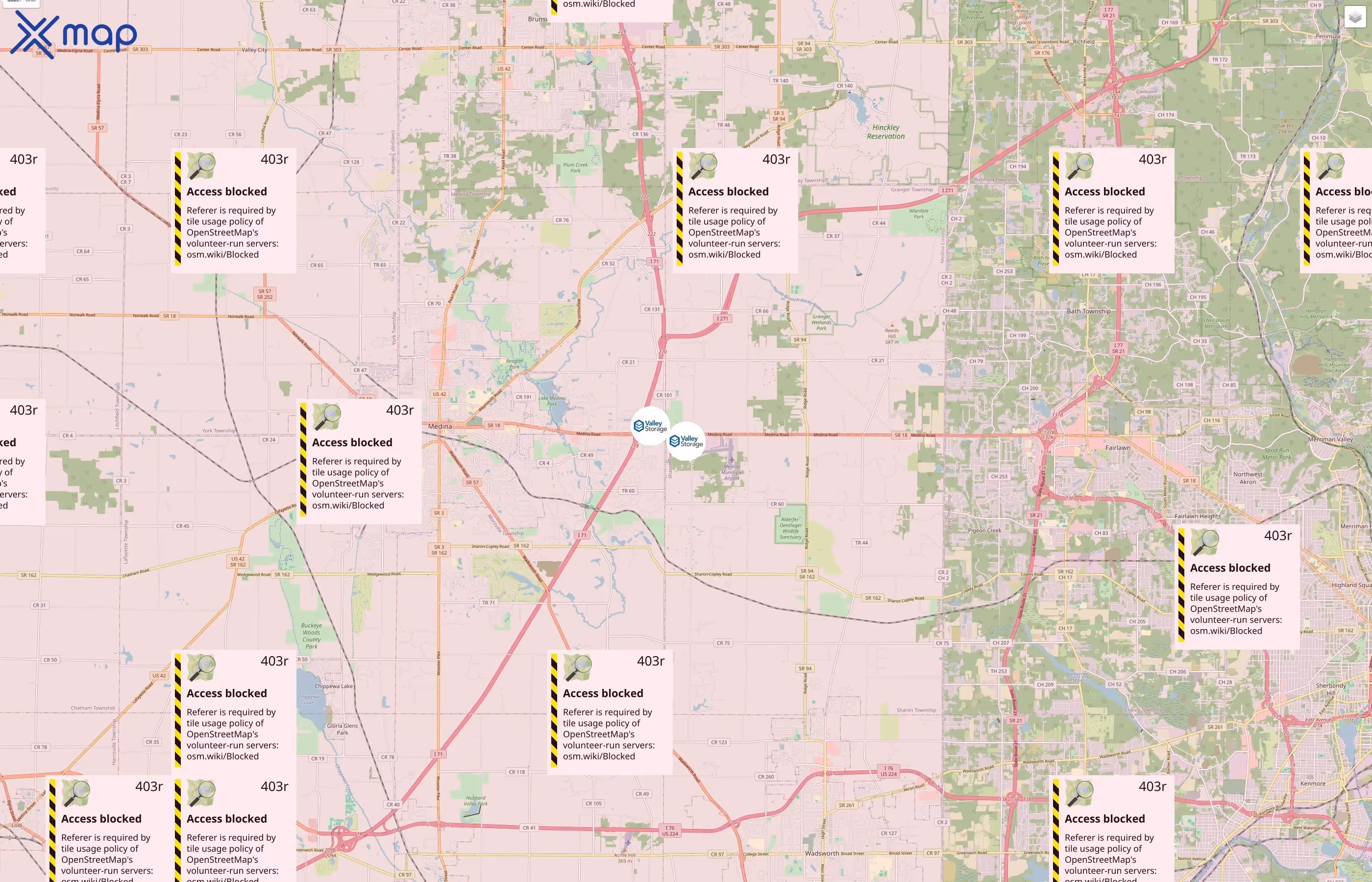 Valley Storage traffic data
