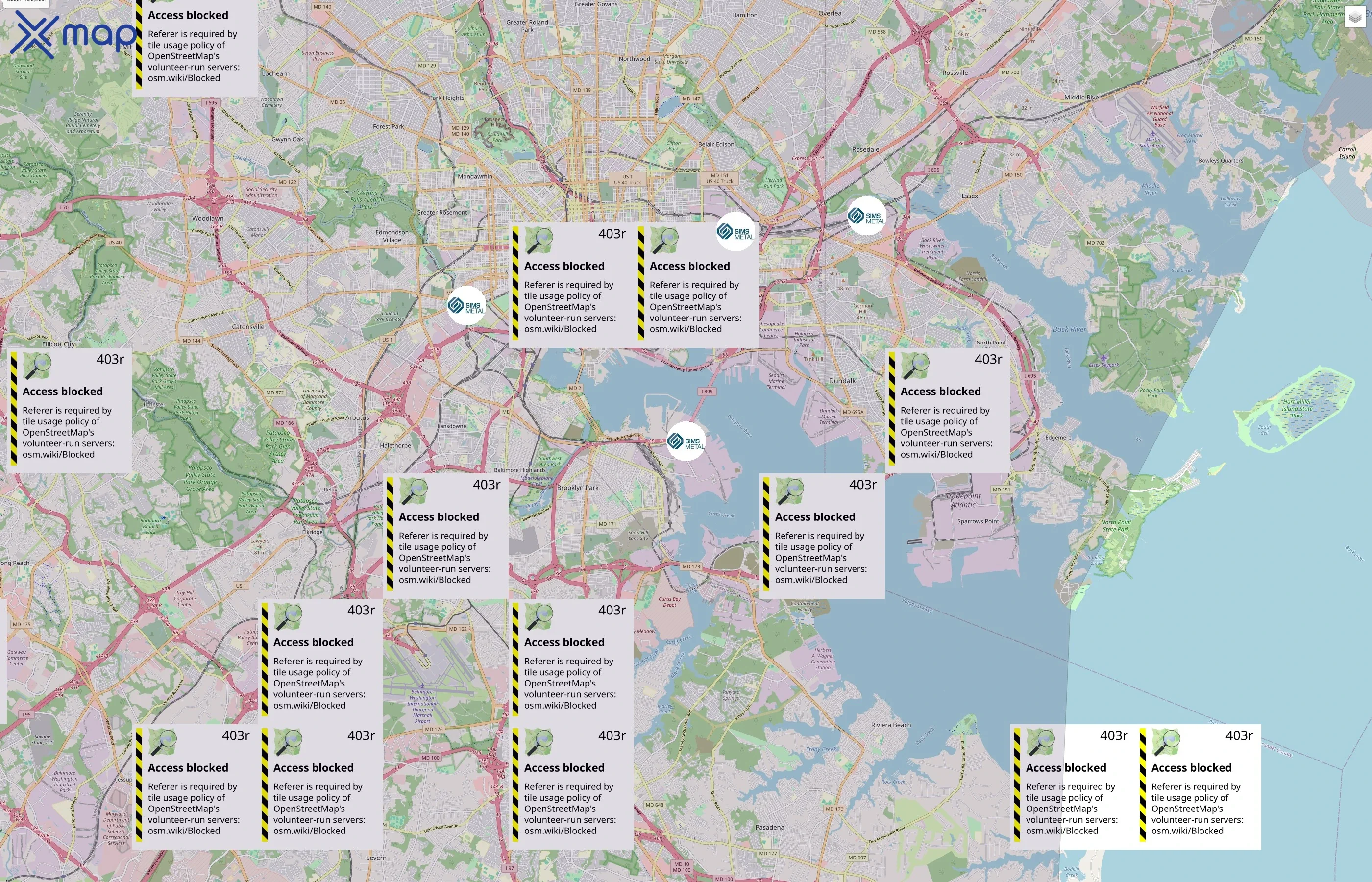 Sims Metal Management traffic data