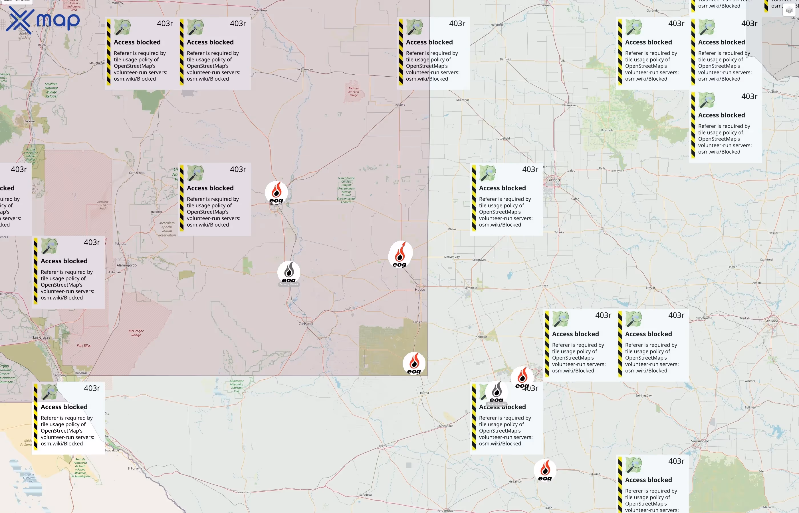 EOG Resources street hotspots
