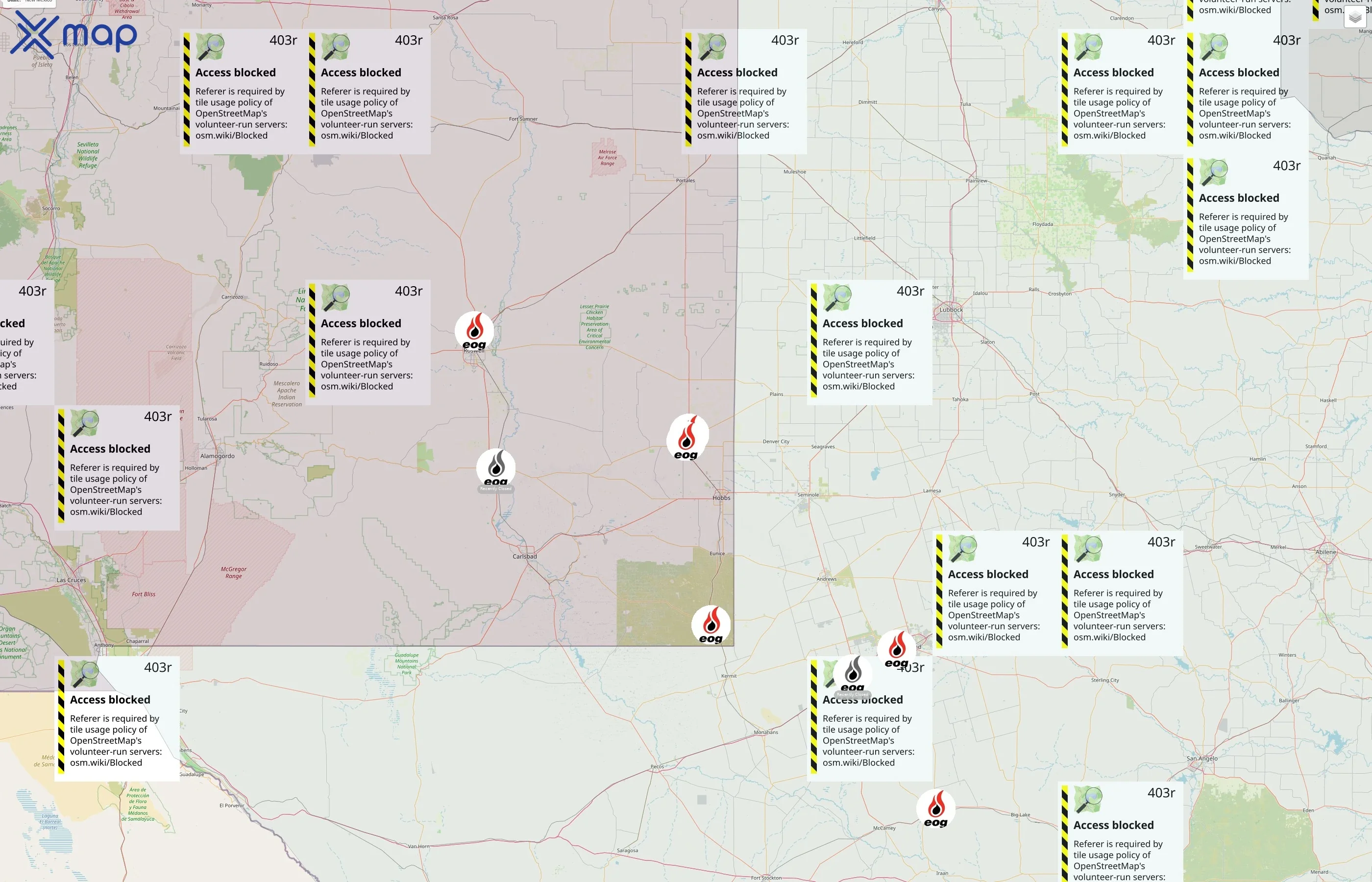 EOG Resources street hotspots