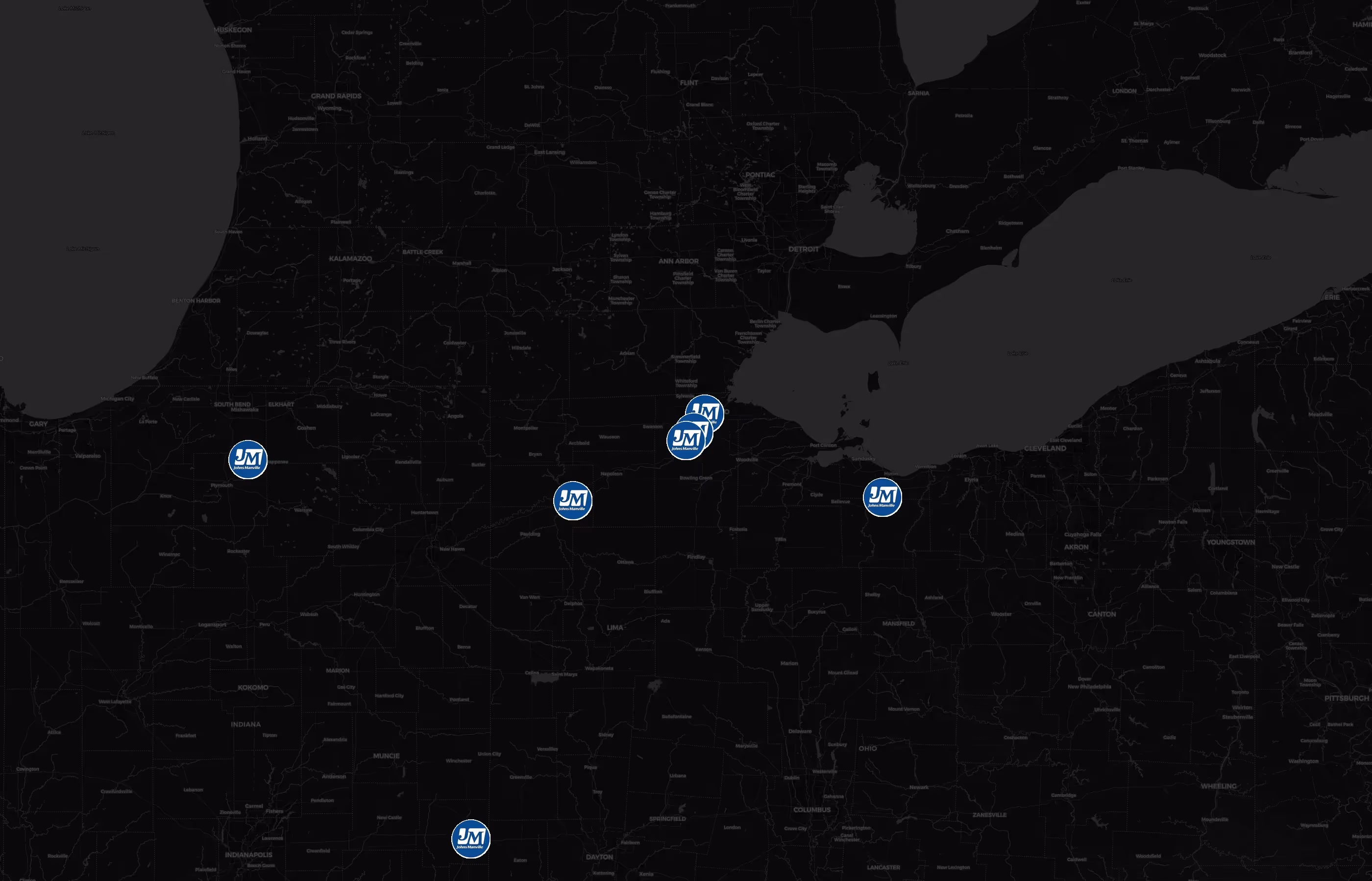 Johns Manville city distribution