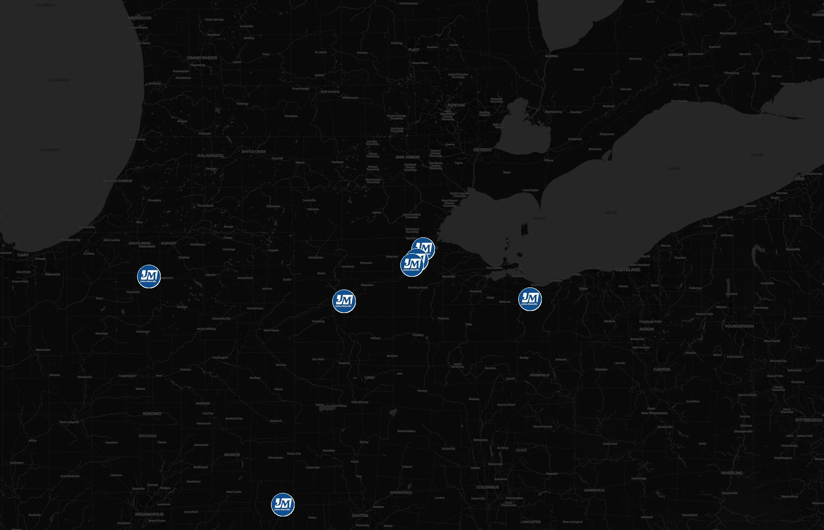 Johns Manville city distribution