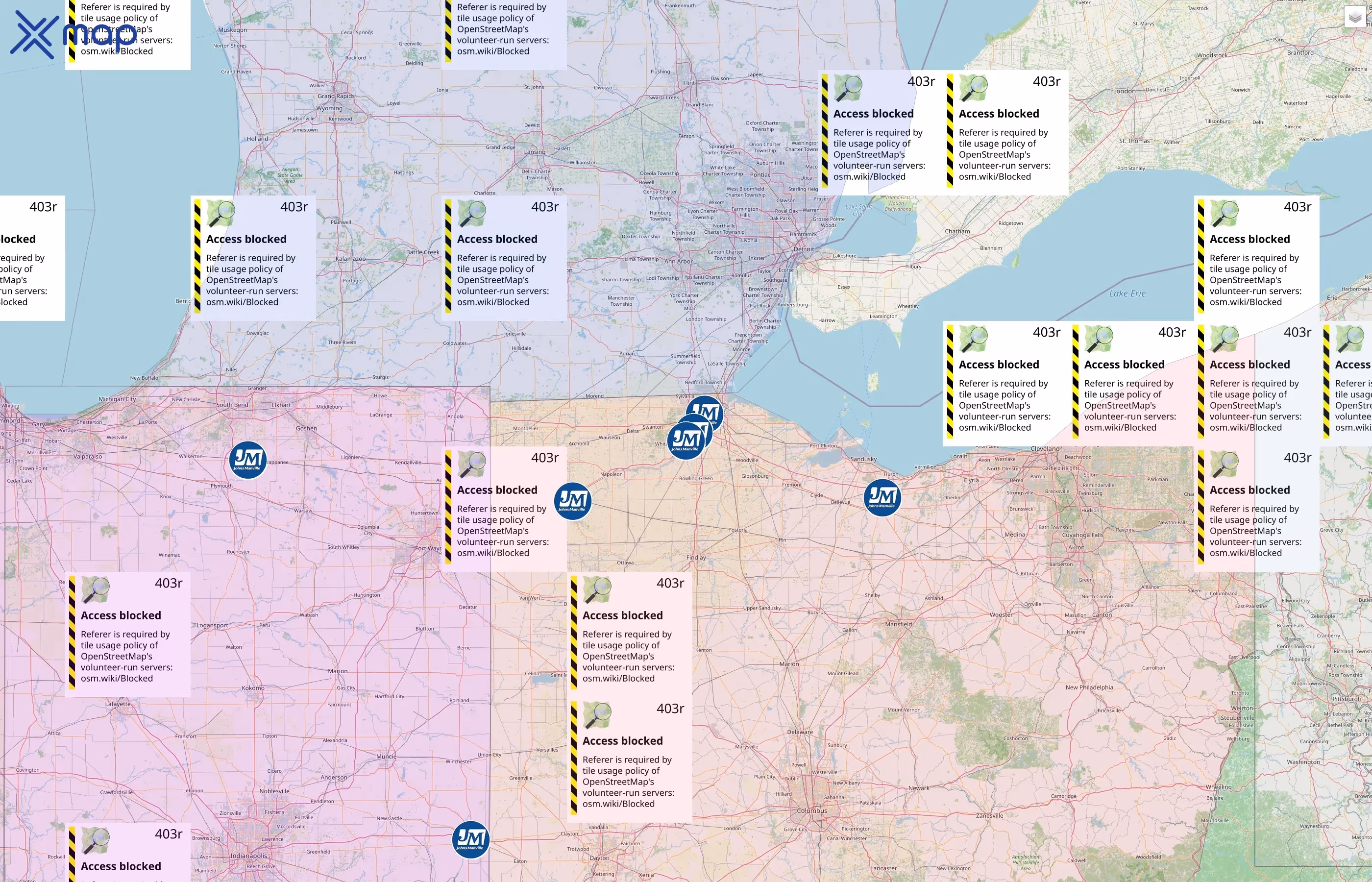 Johns Manville street hotspots