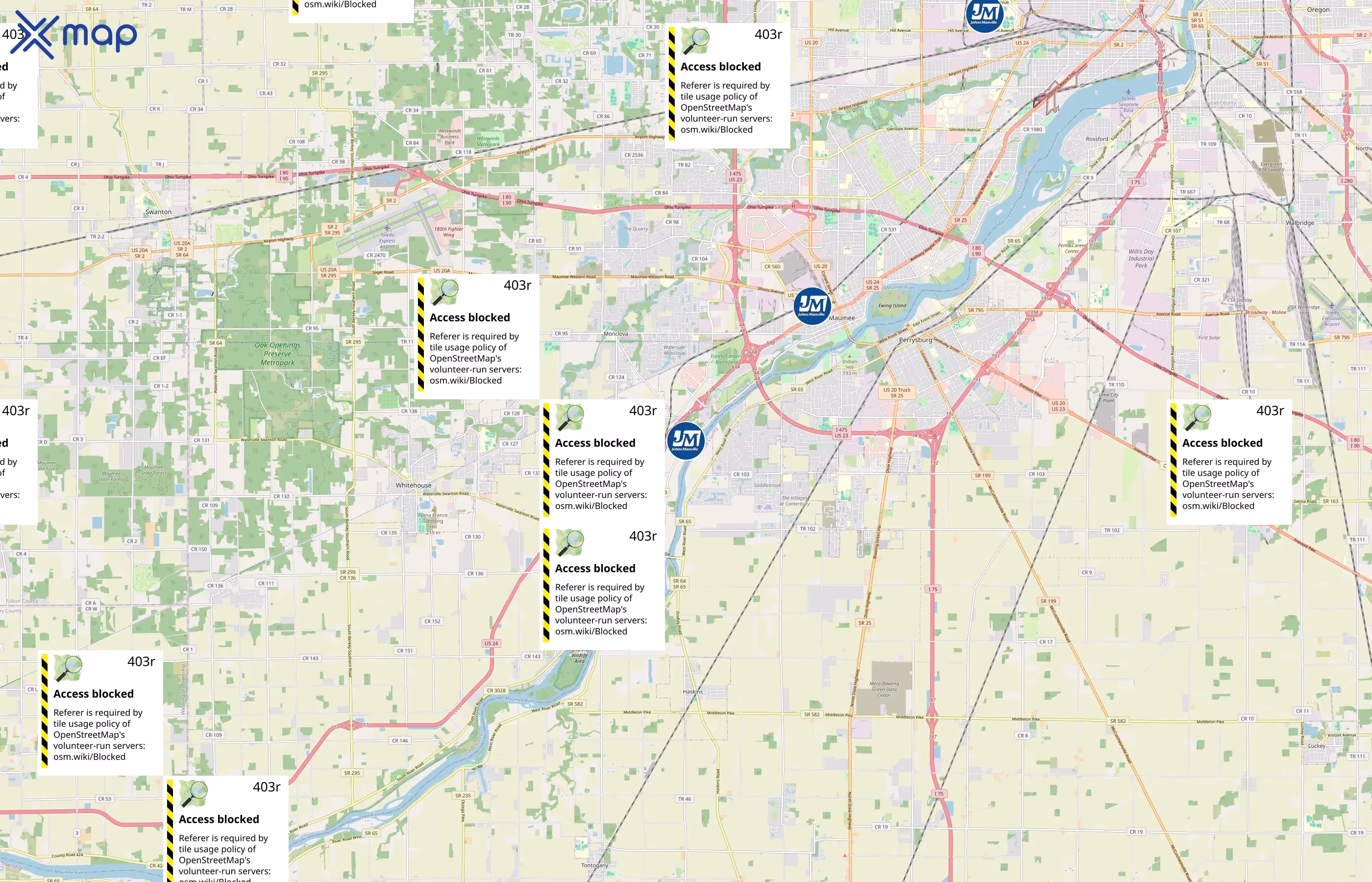 Johns Manville area coverage