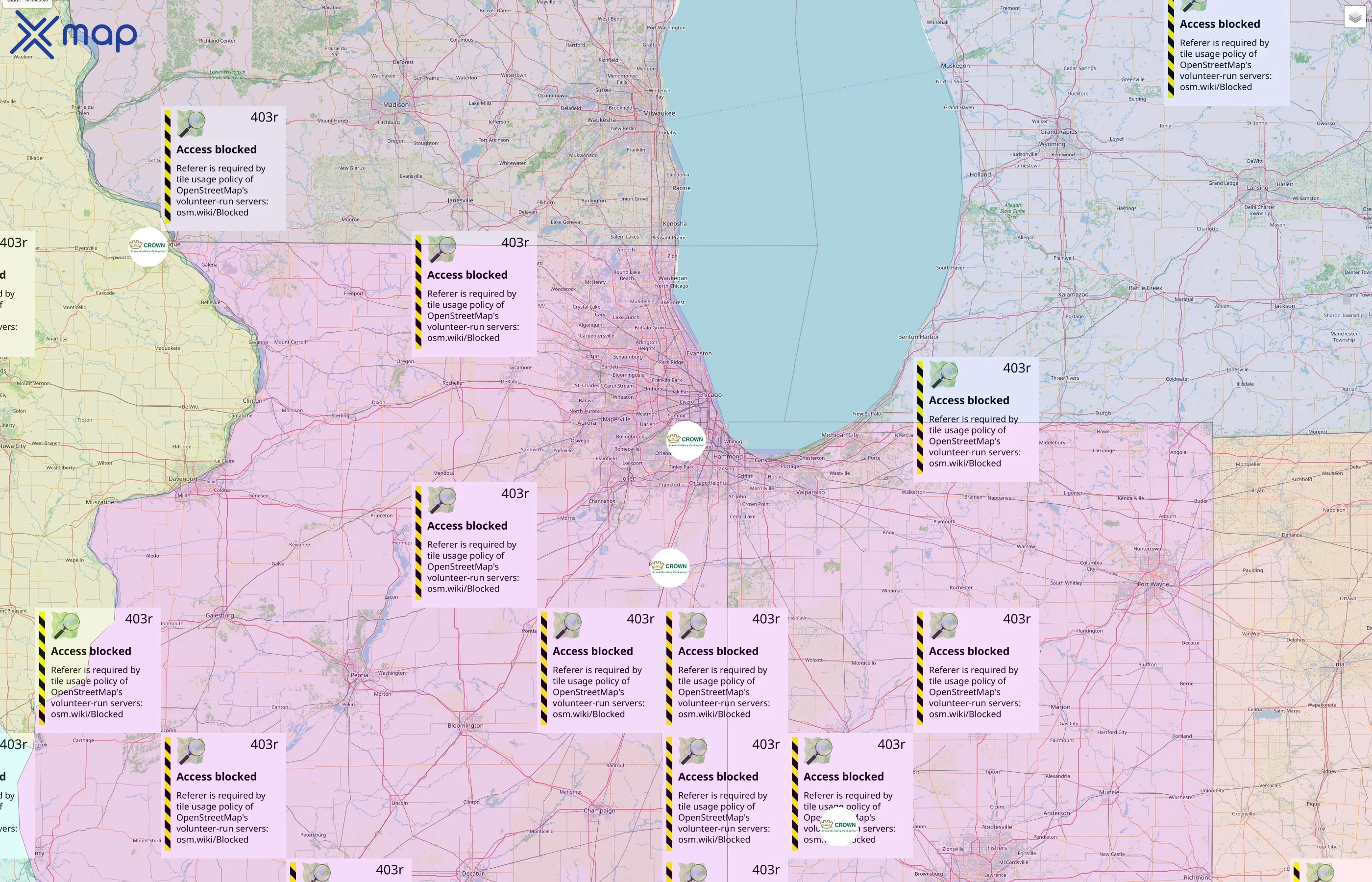 Crown Holdings street hotspots