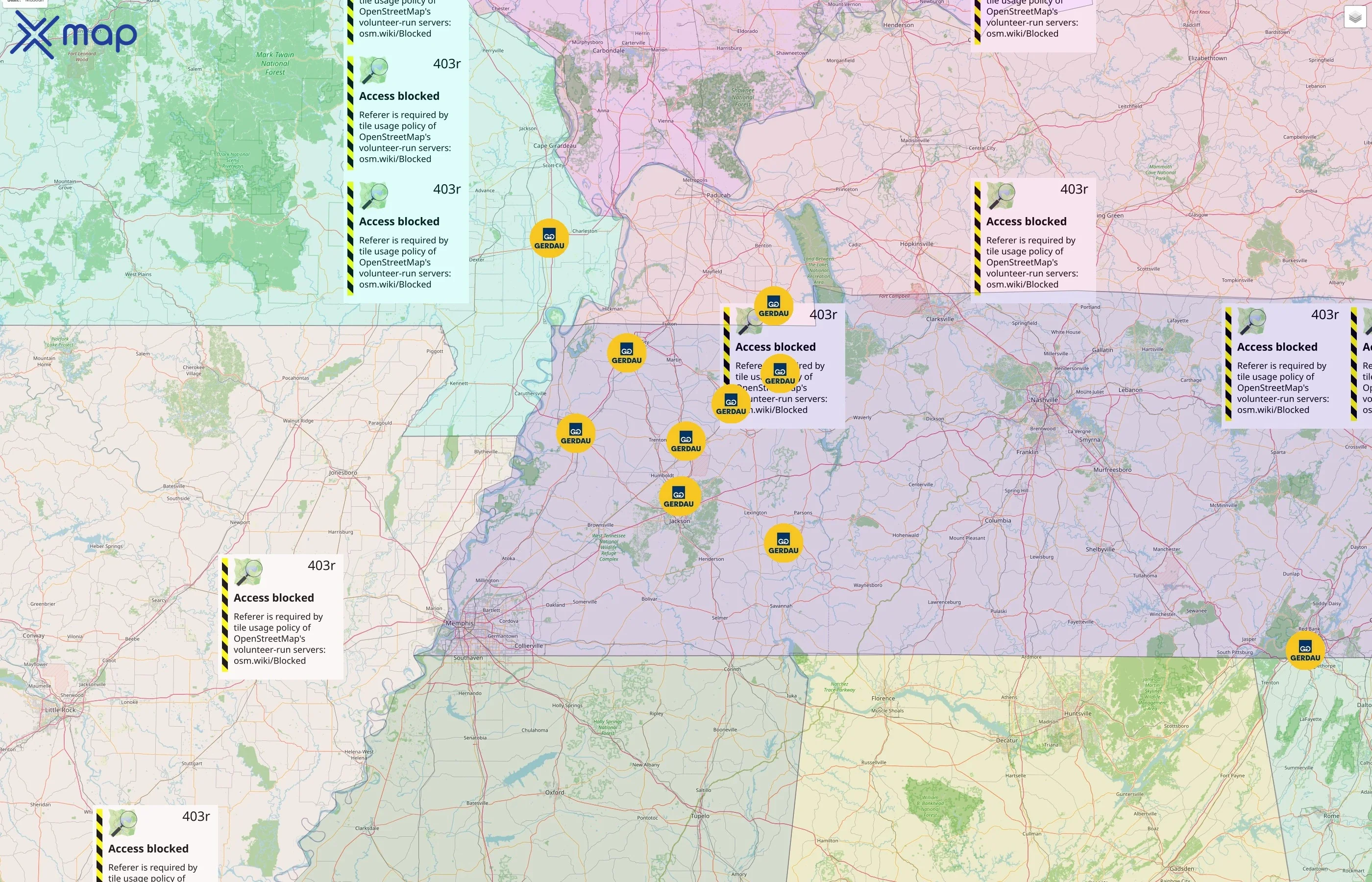 Gerdau street hotspots