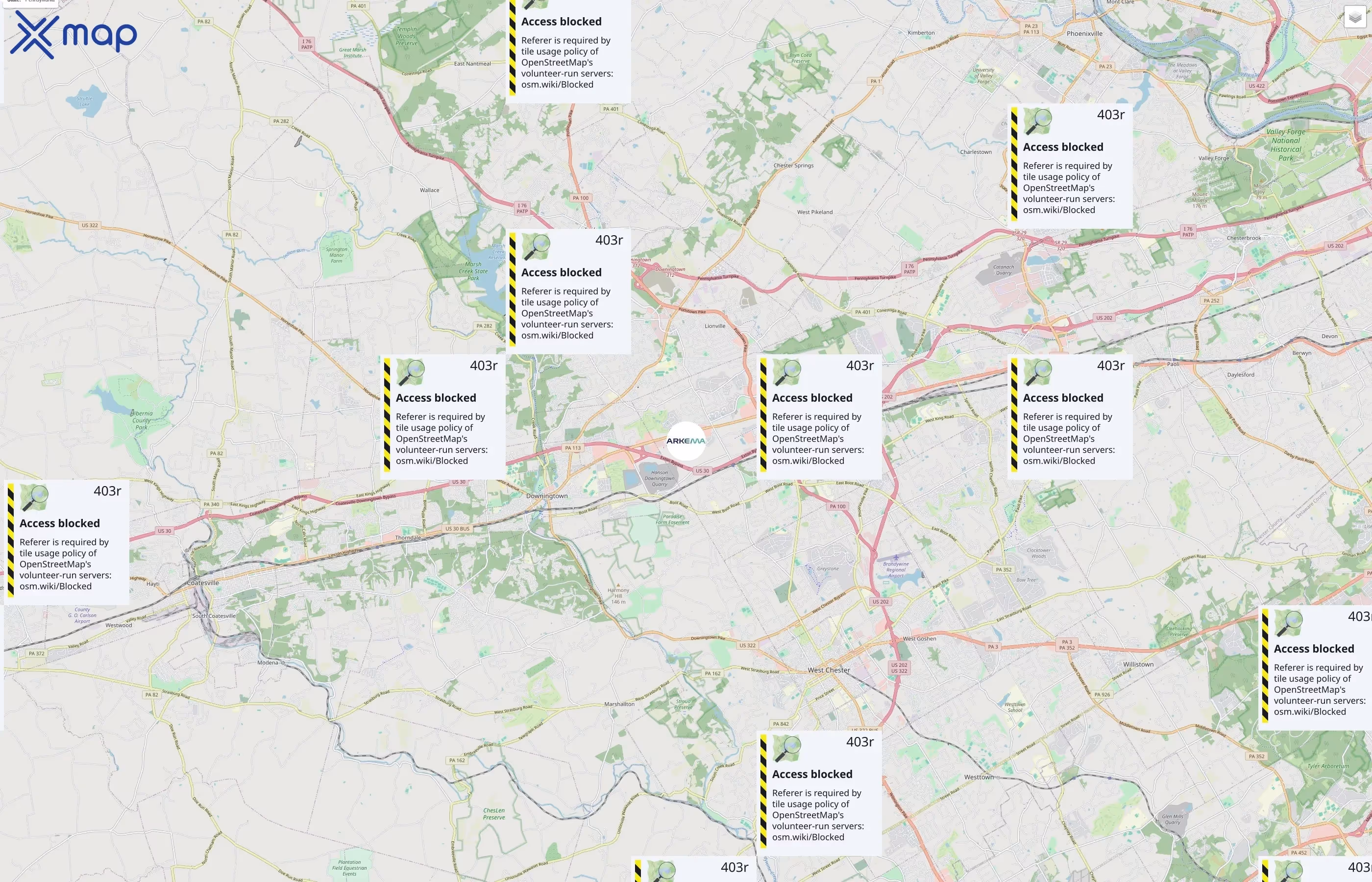 Arkema traffic data