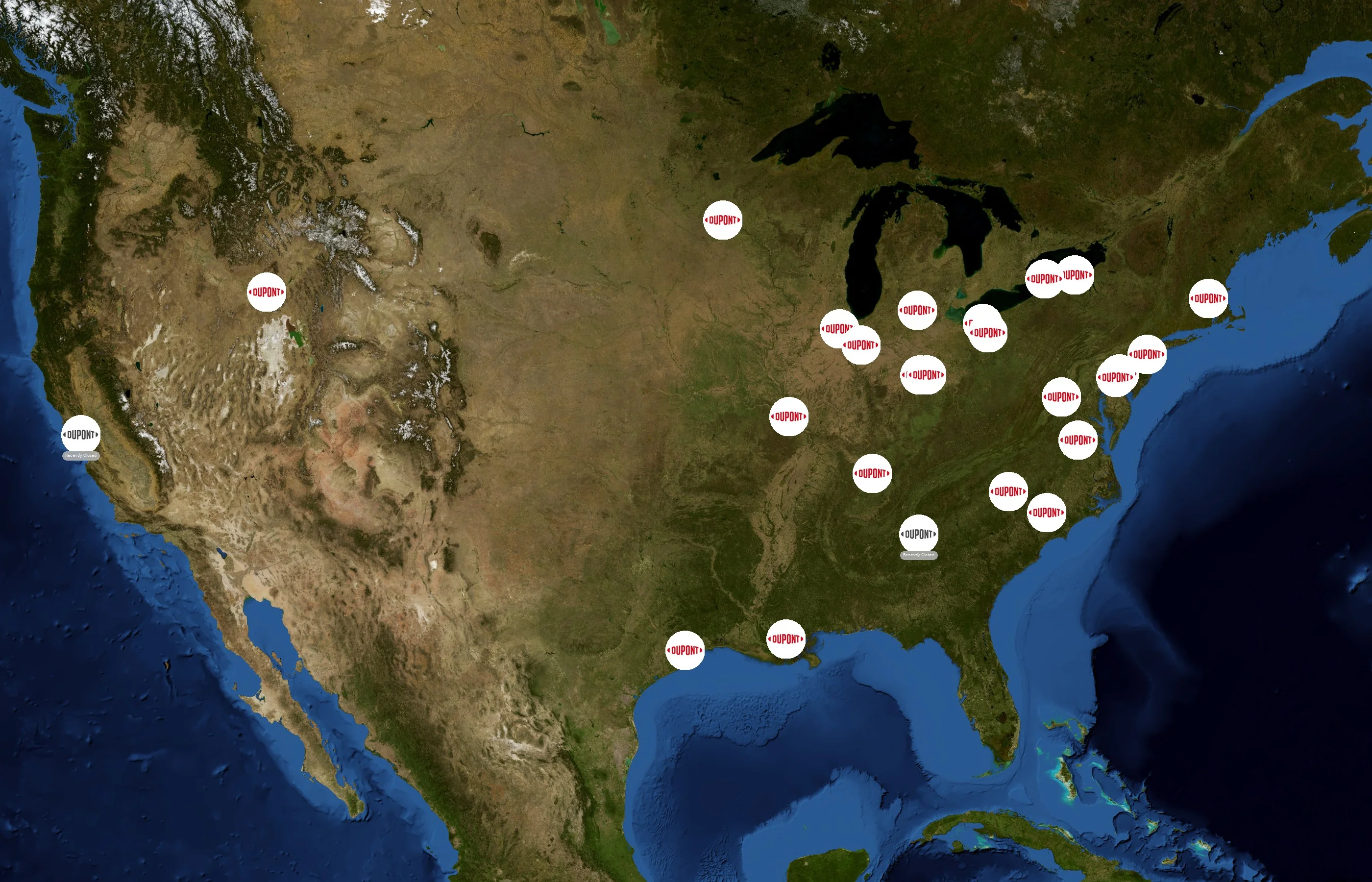 DuPont state distribution