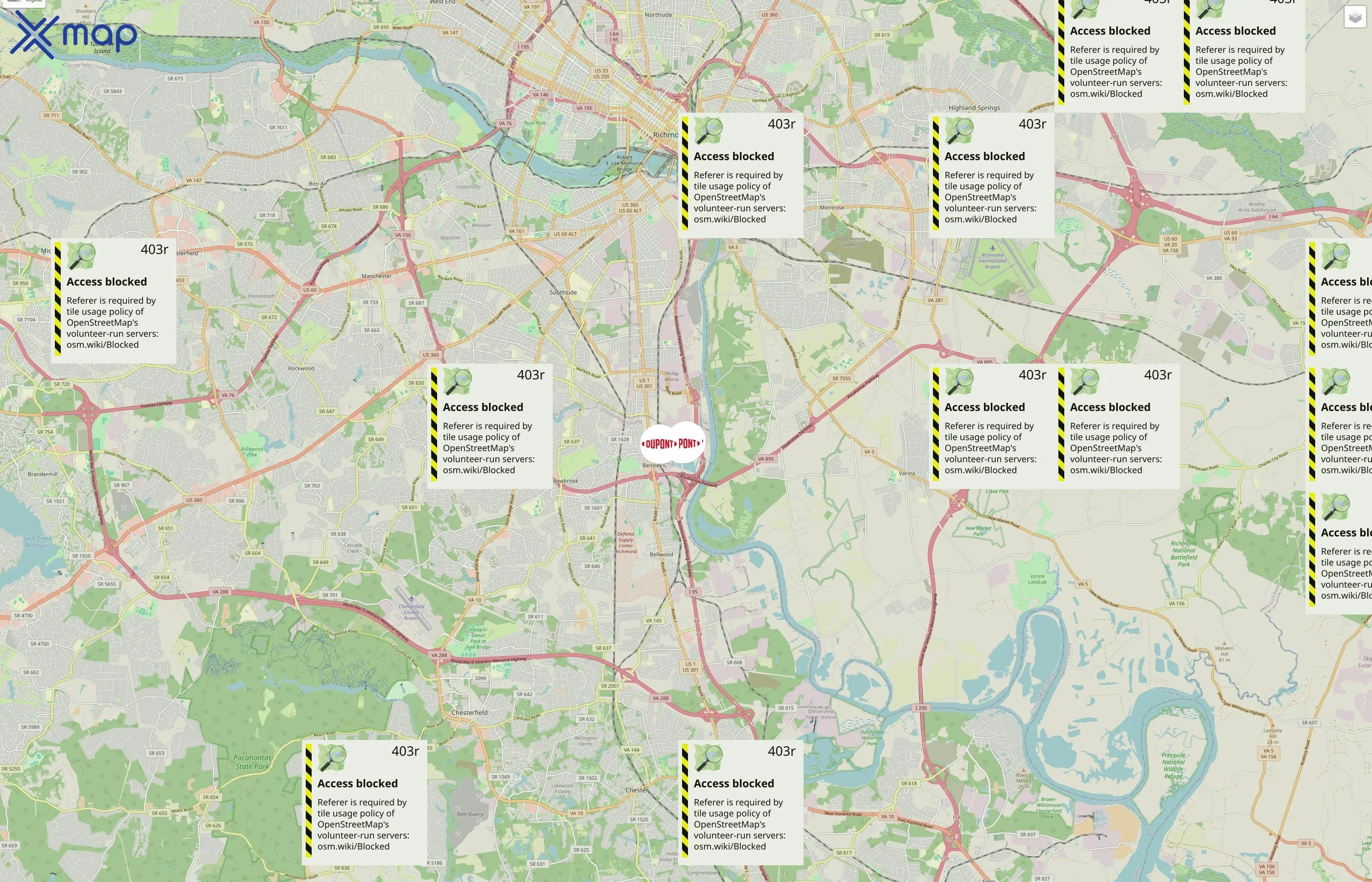 DuPont traffic data