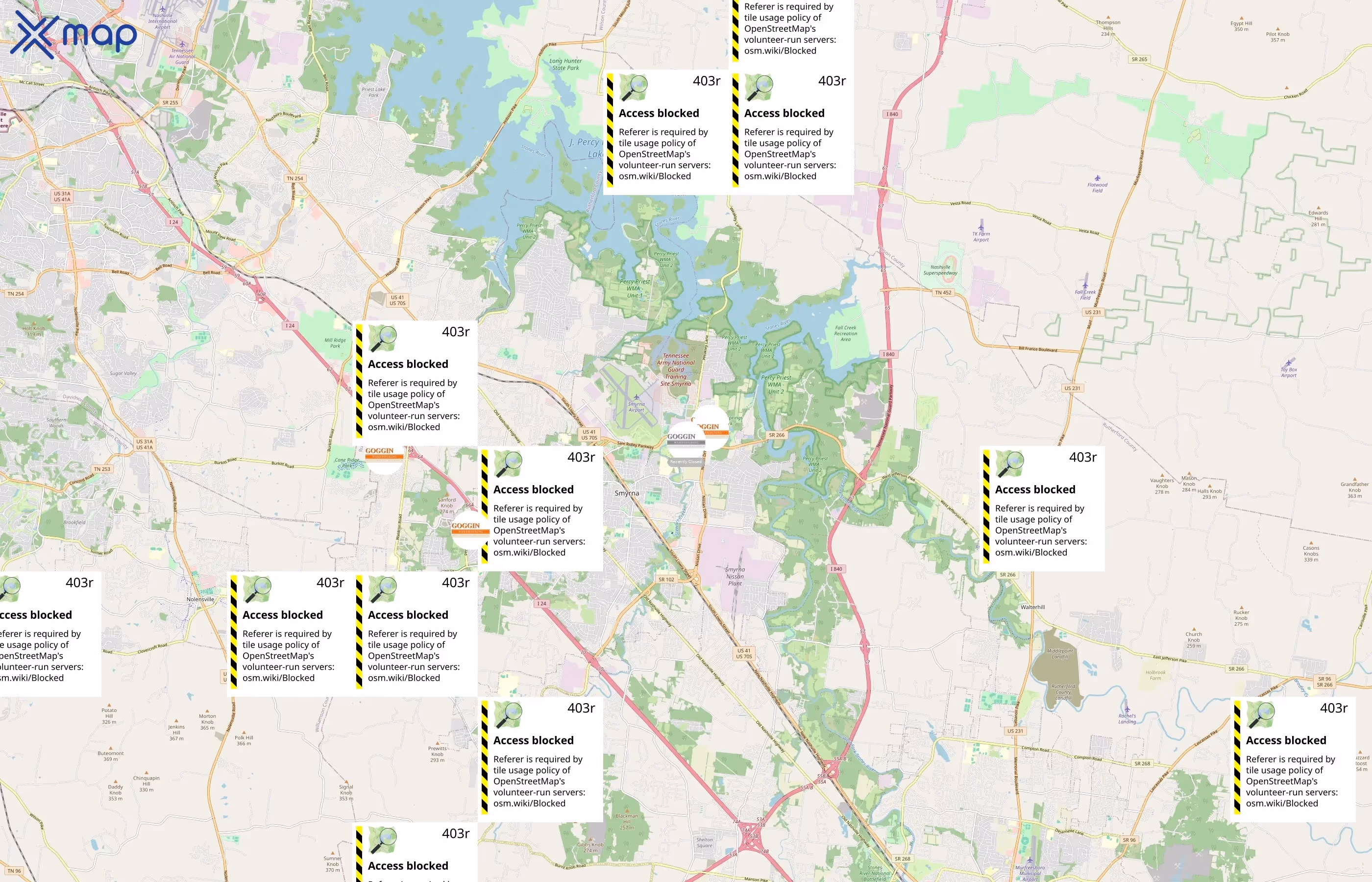 Goggin Warehousing area coverage