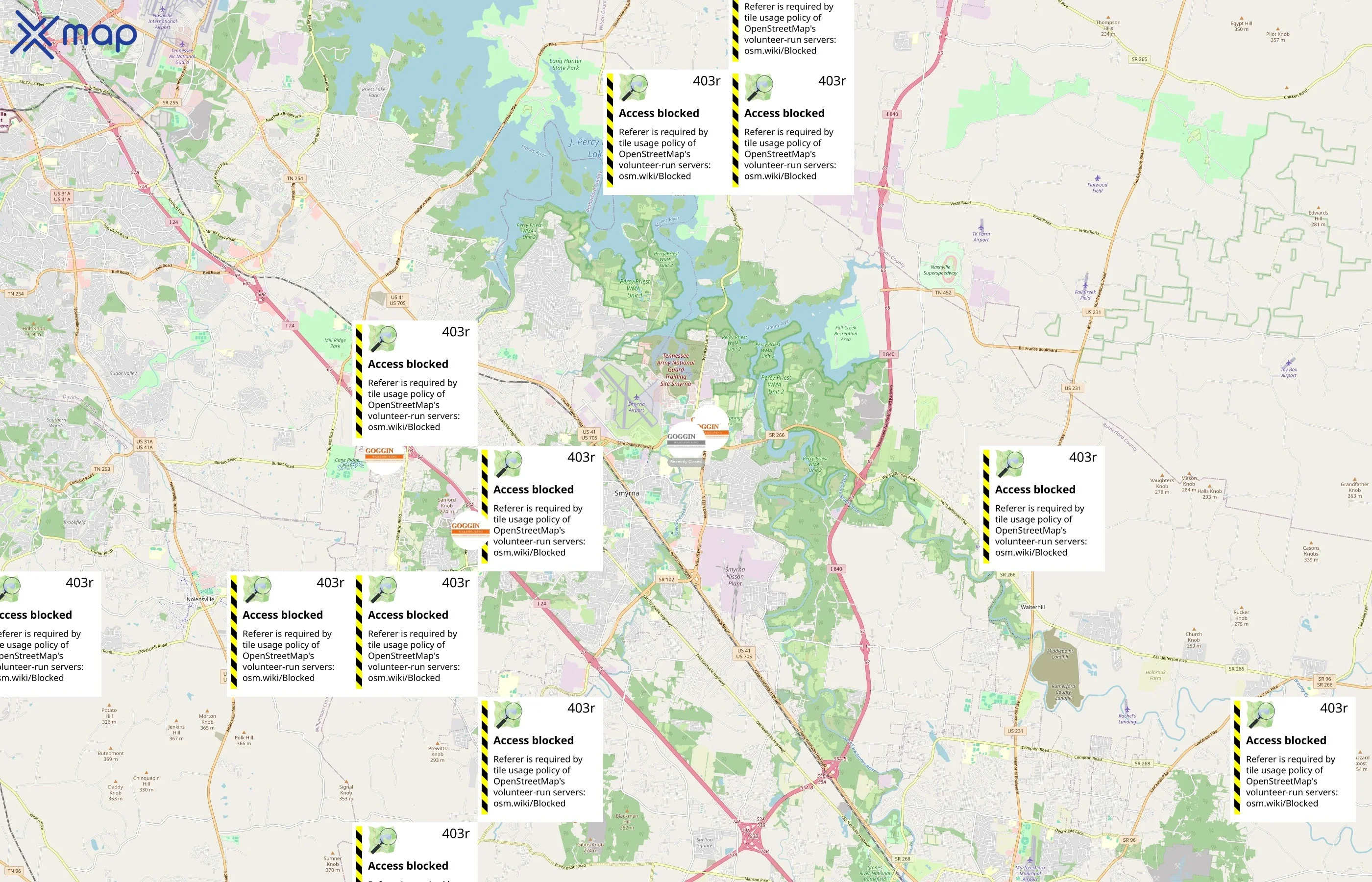 Goggin Warehousing area coverage