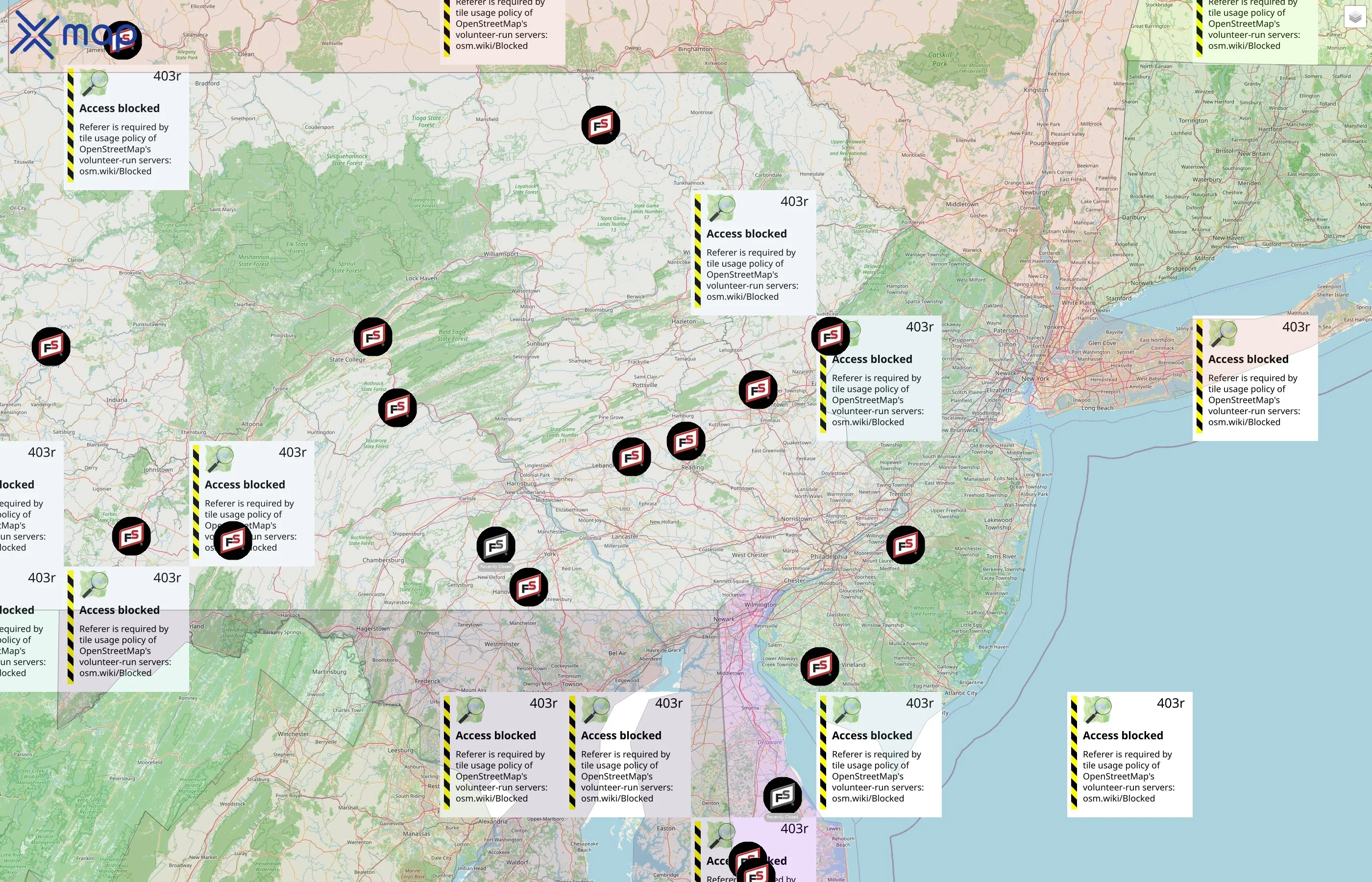 Growmark FS street hotspots