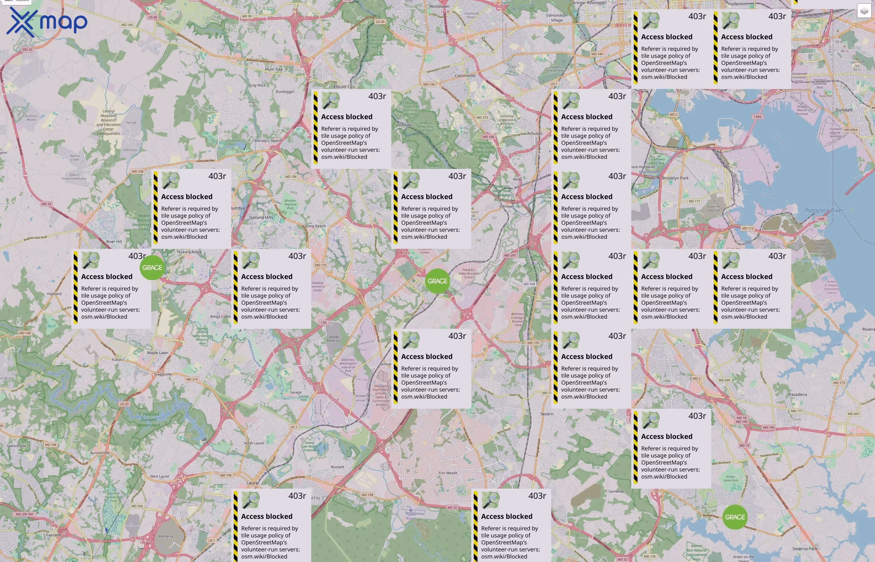 W. R. Grace & Co. traffic data