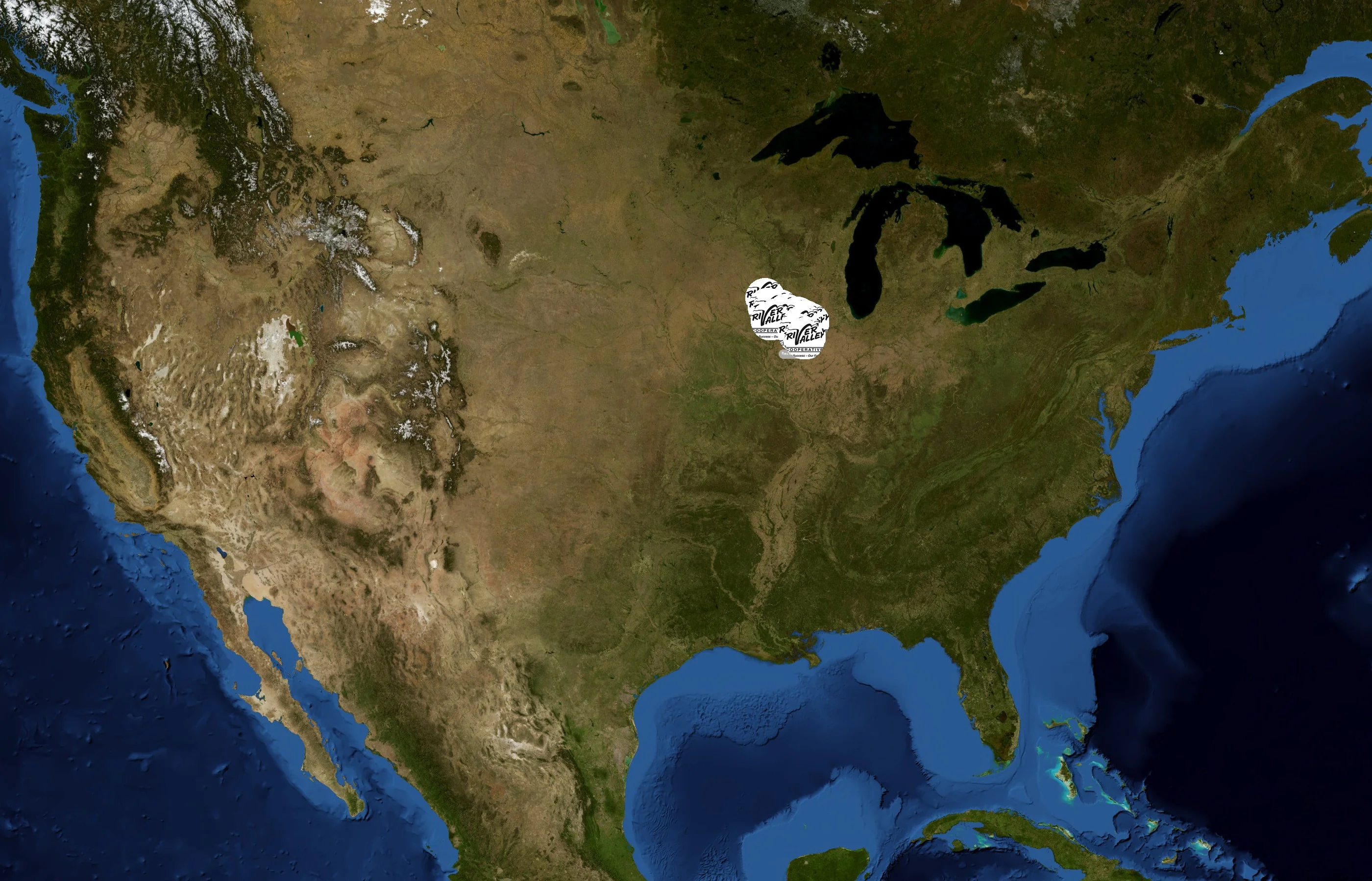 River Valley Cooperative state distribution