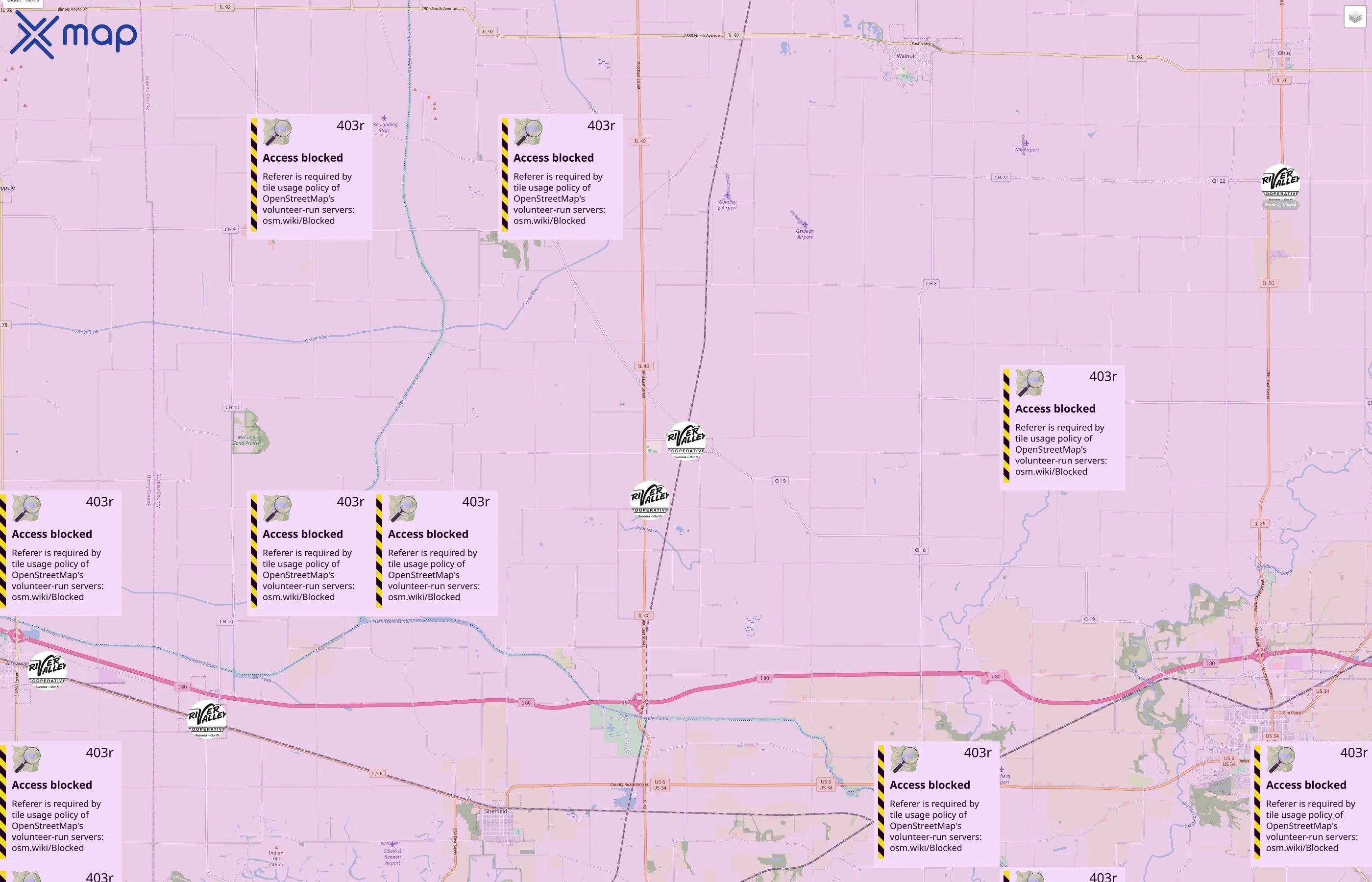 River Valley Cooperative traffic data