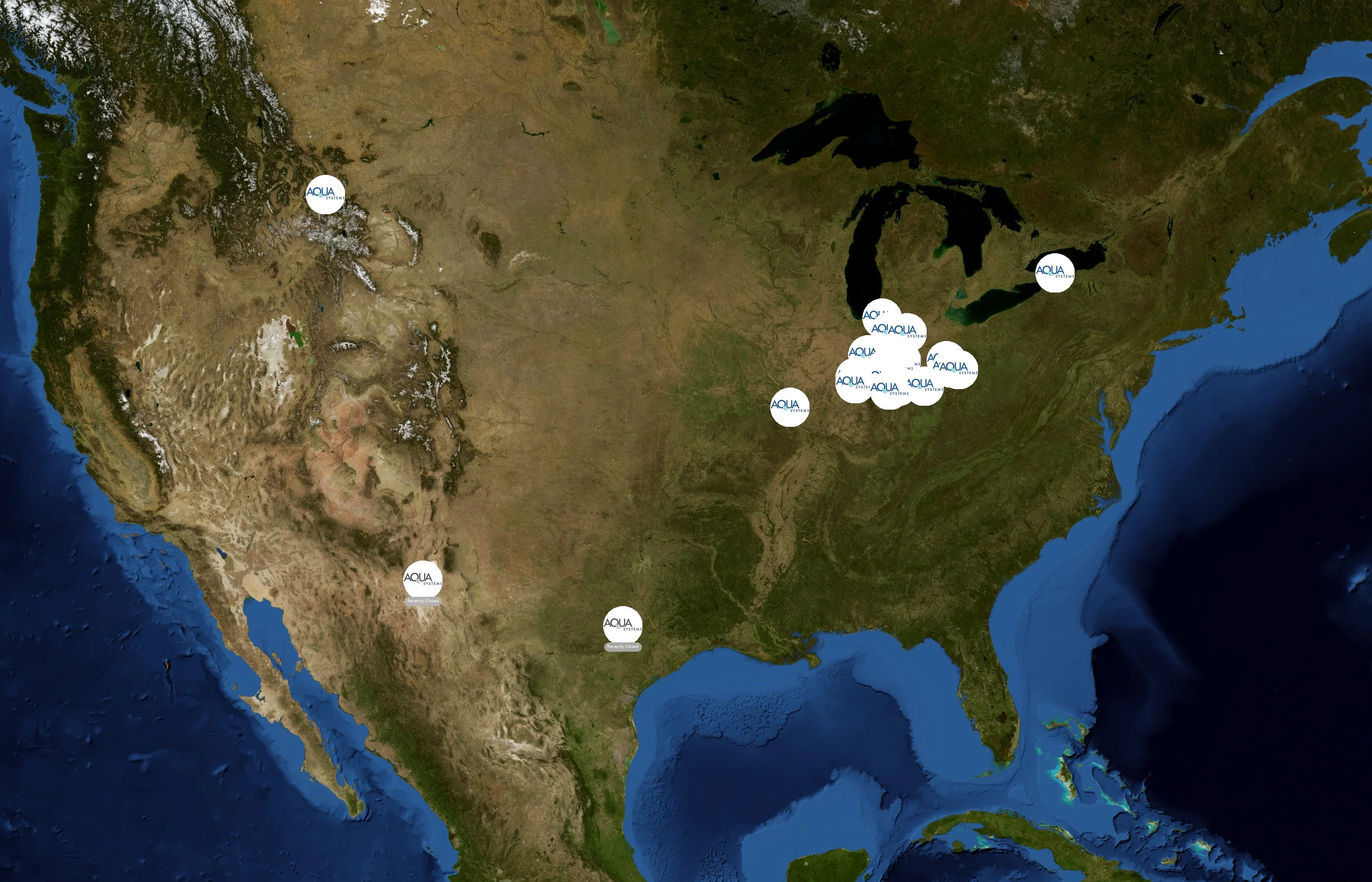 Aqua Systems state distribution