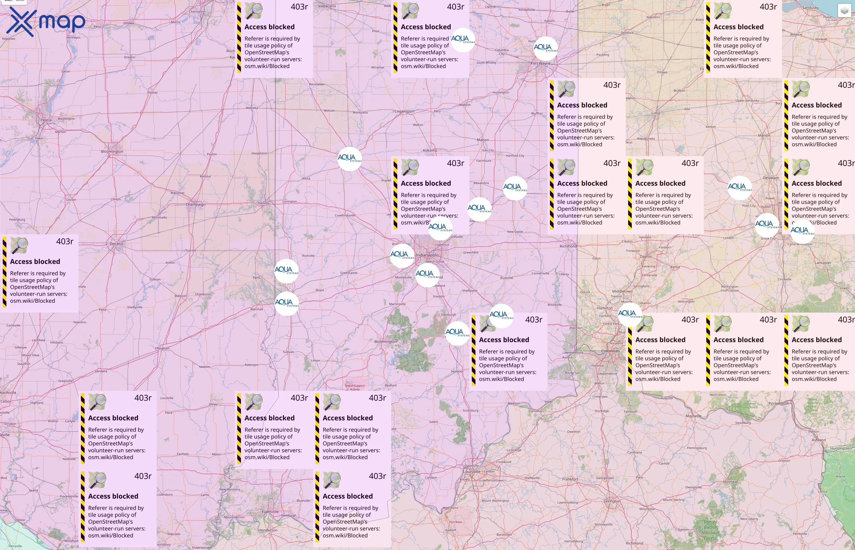 Aqua Systems street hotspots
