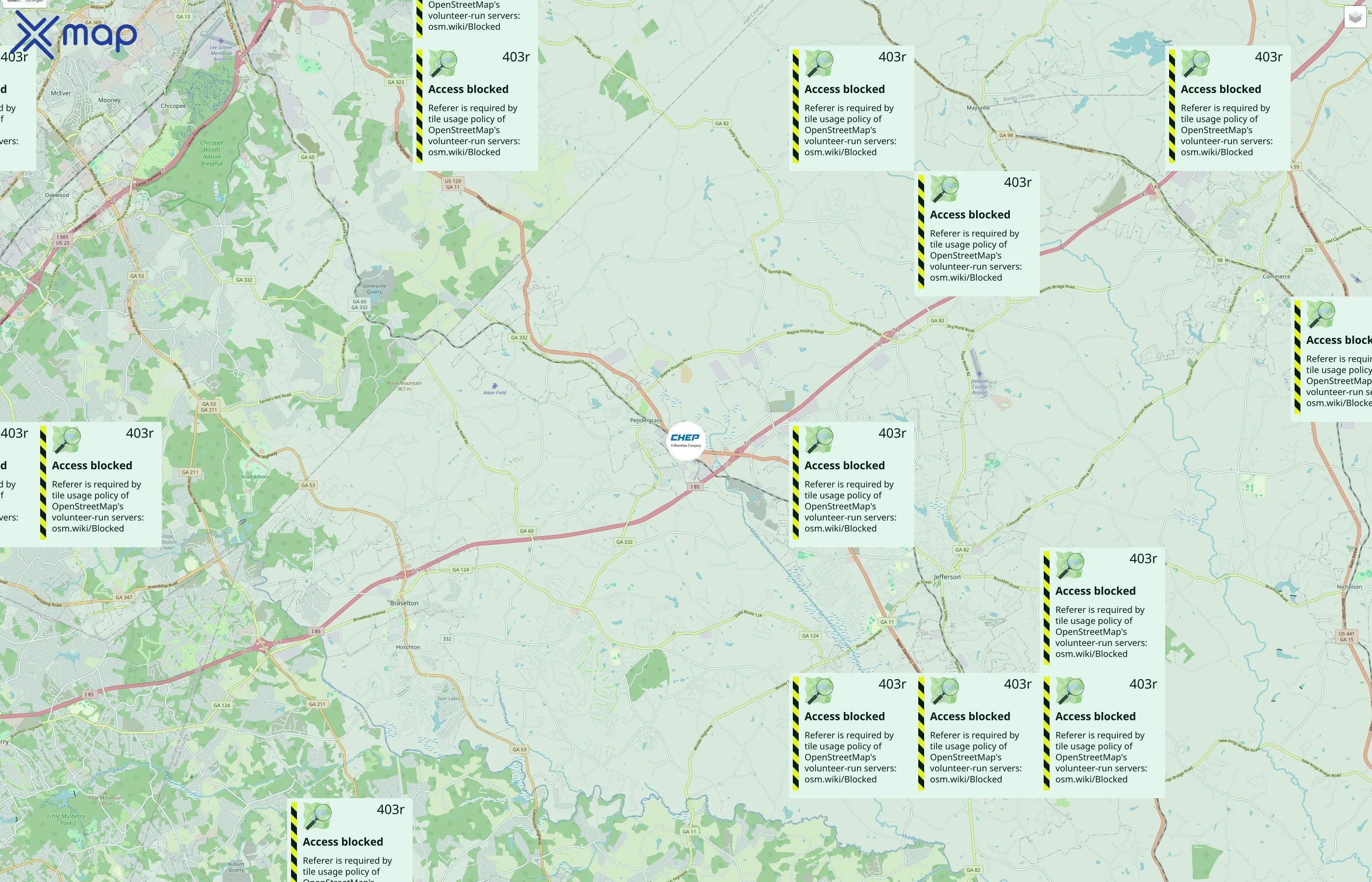 CHEP traffic data