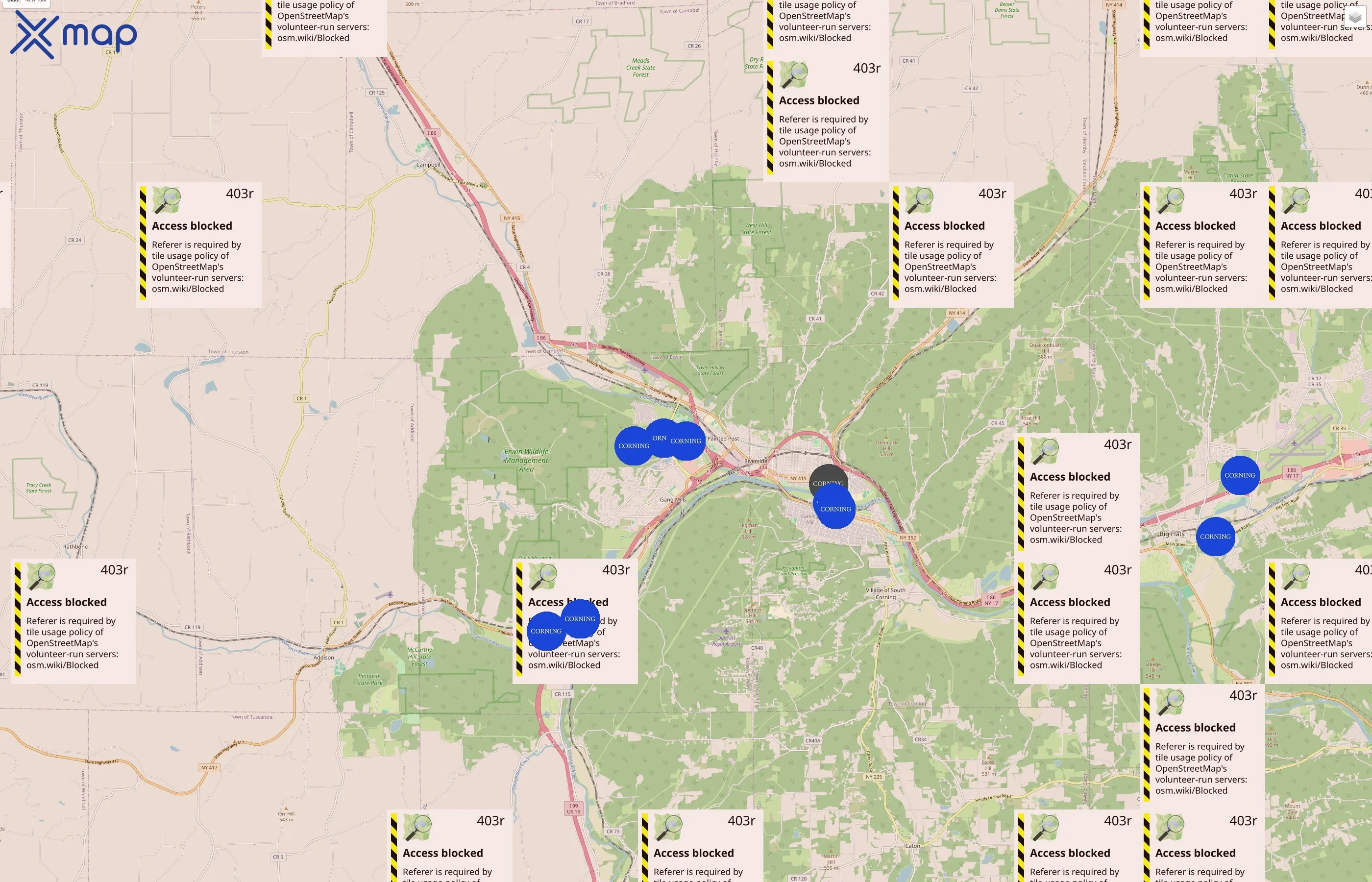 Corning Incorporated traffic data