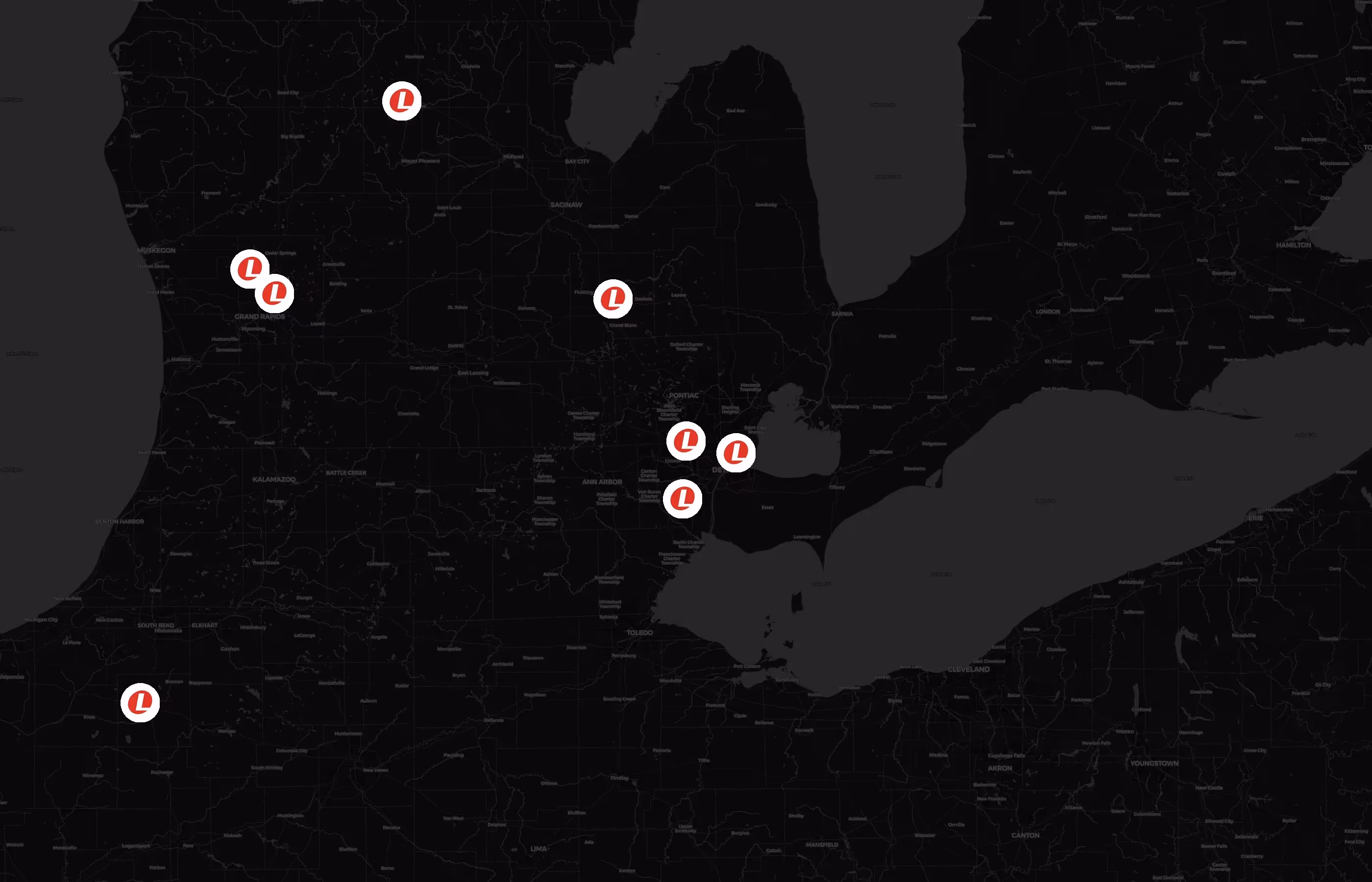 Lear Corporation city distribution