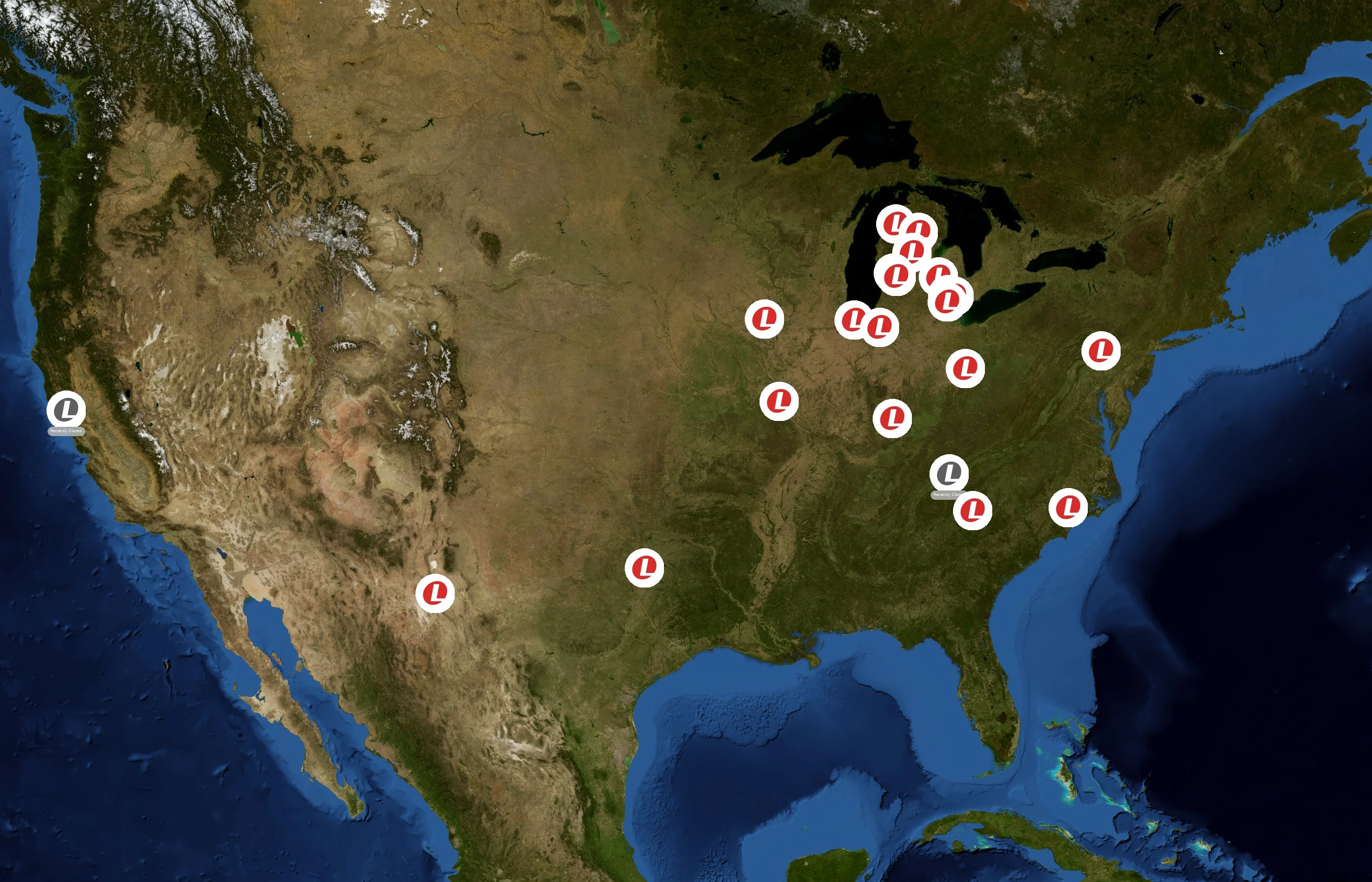 Lear Corporation state distribution