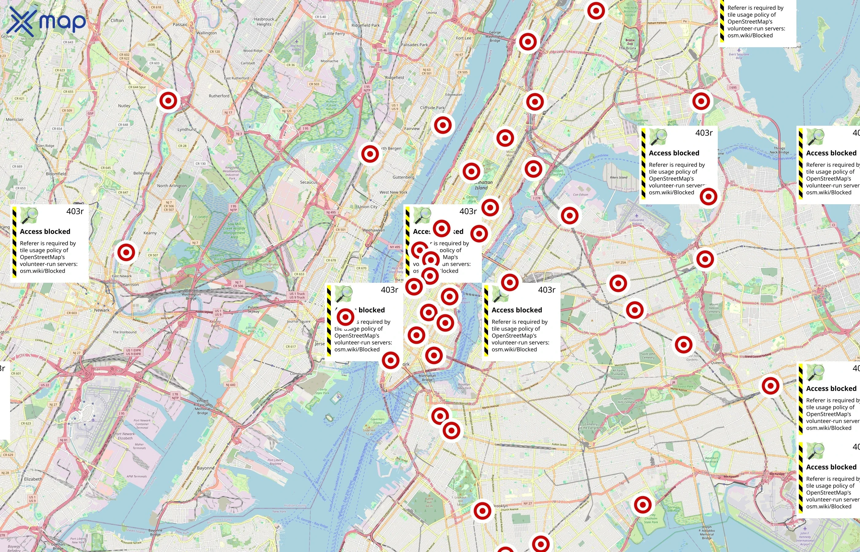 Target area coverage