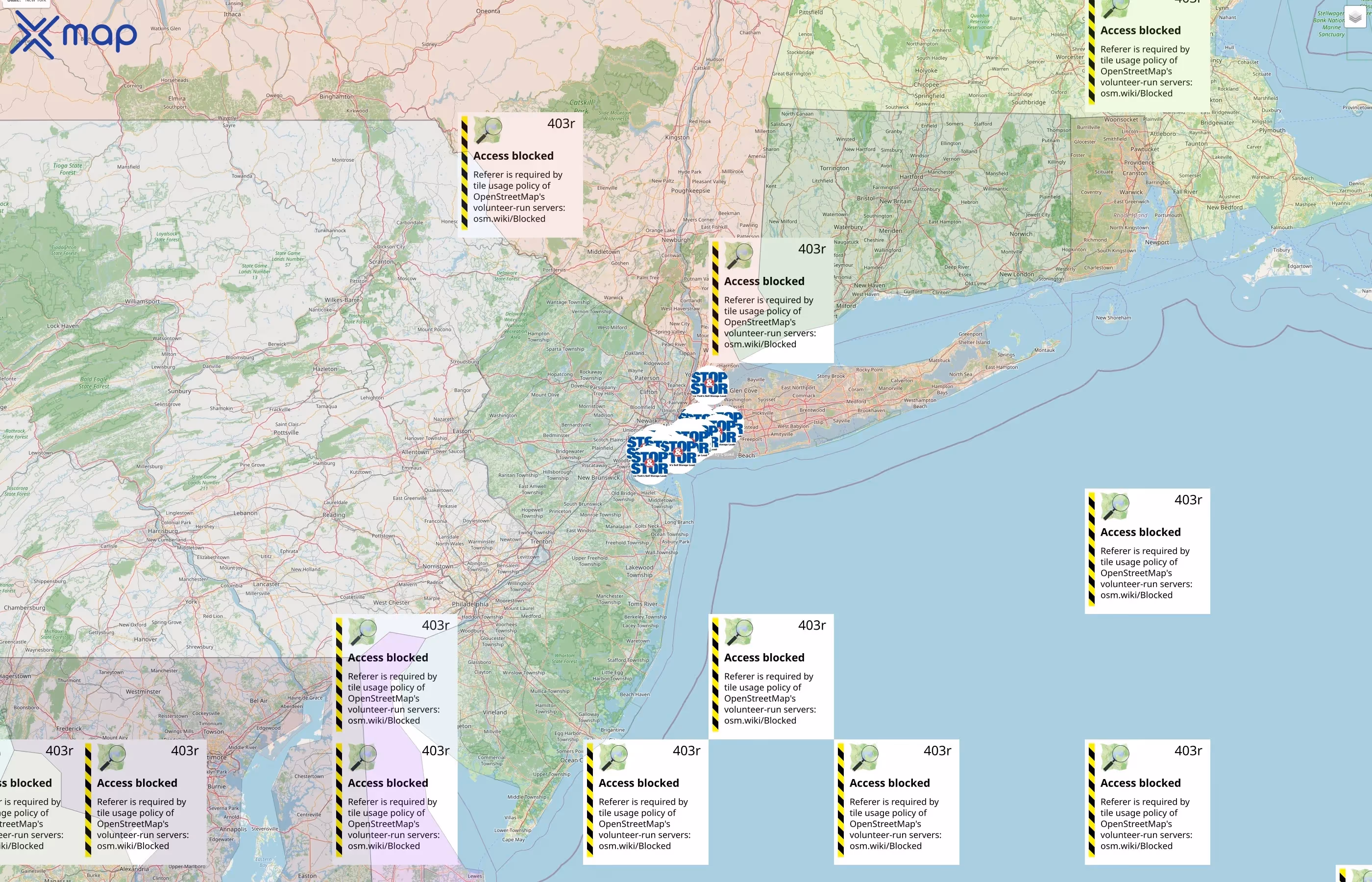 Stop & Stor street hotspots